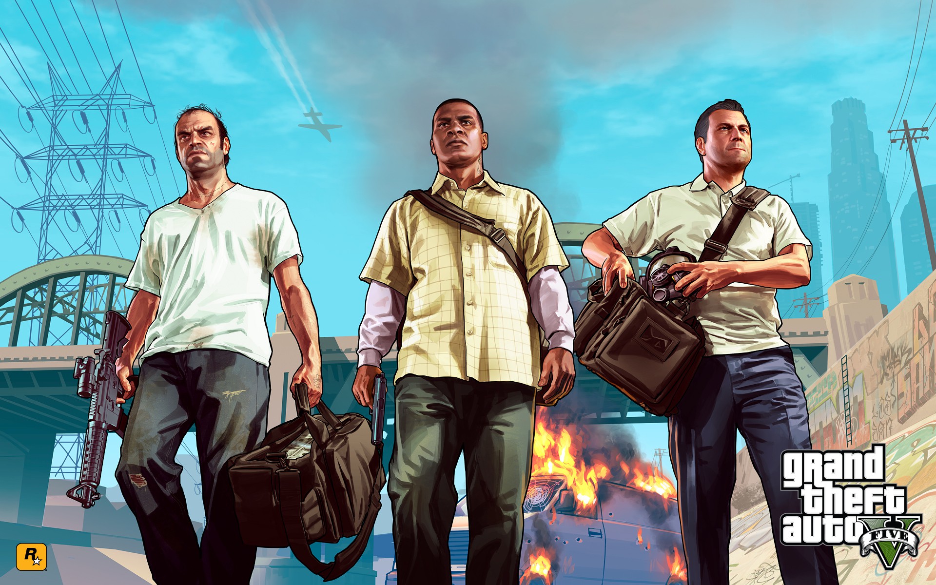 Artwork de GTA V présentation PlayStation Store