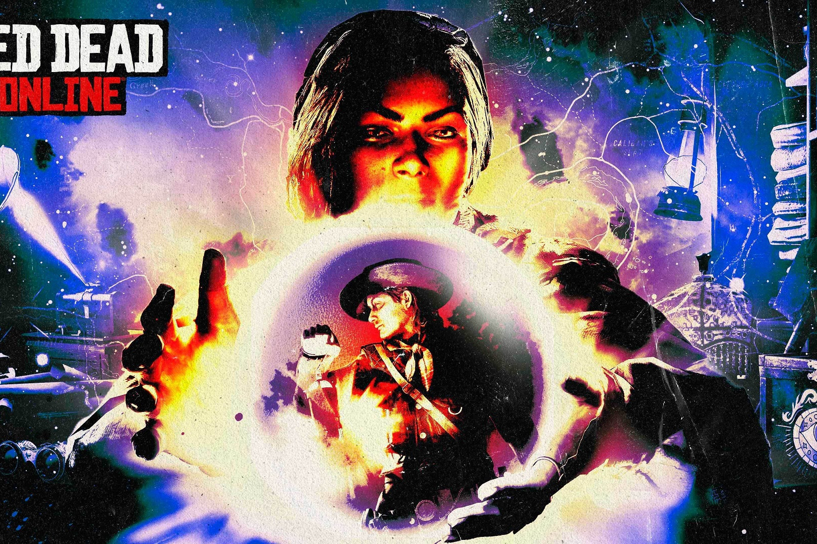 Madame Nazar boule cristal Red Dead Online