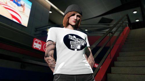 t-shirt Vinewood Boulevard Radio