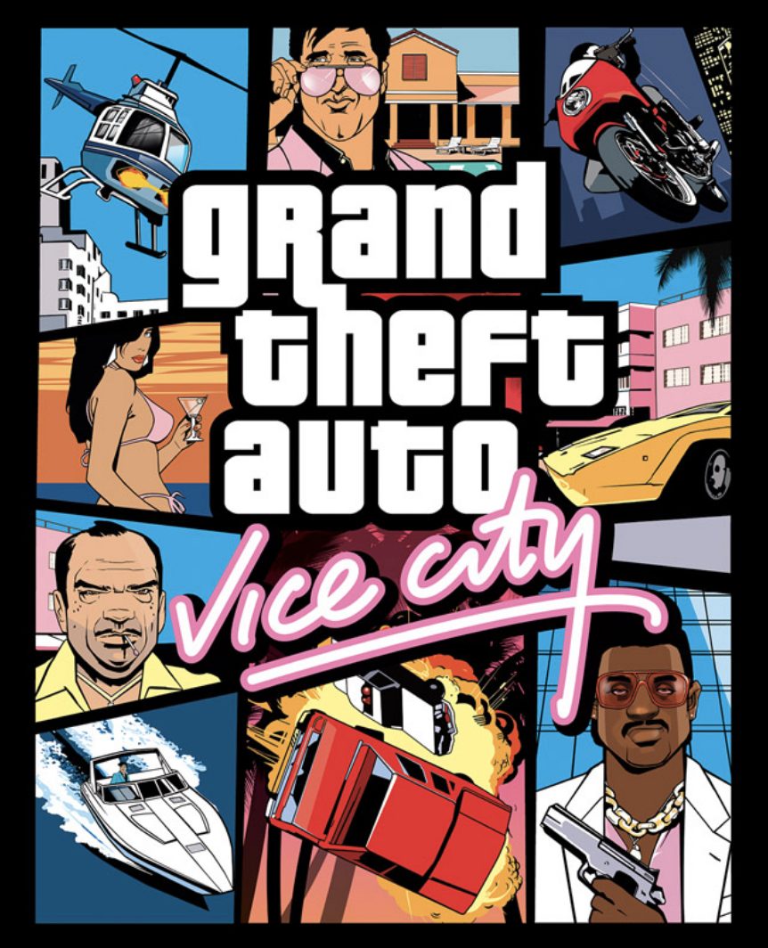 Jaquette GTA Vice City