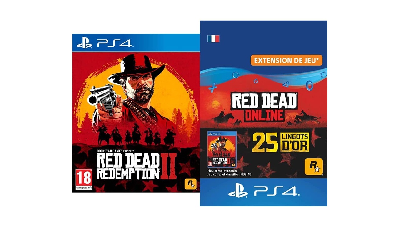 Red Dead Redemption II Standard PS4 Pack Lingots