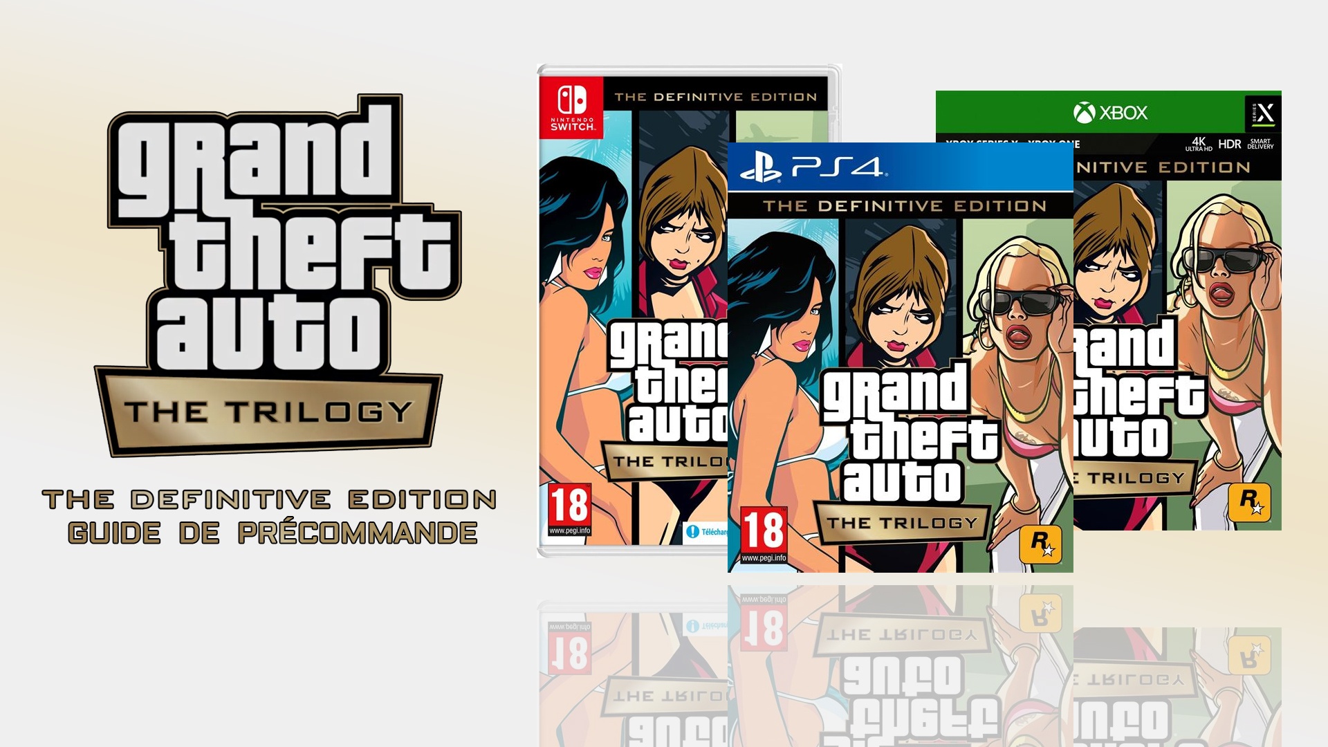 Guide Précommande GTA The Trilogy The Definitive Edition