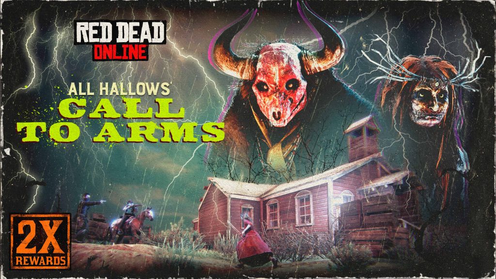 Red Dead Online : Appel aux armes - Halloween est doublé cette semaine