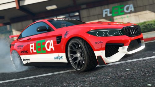 Peinture de voiture offerte suite à un braquage dans GTA Online