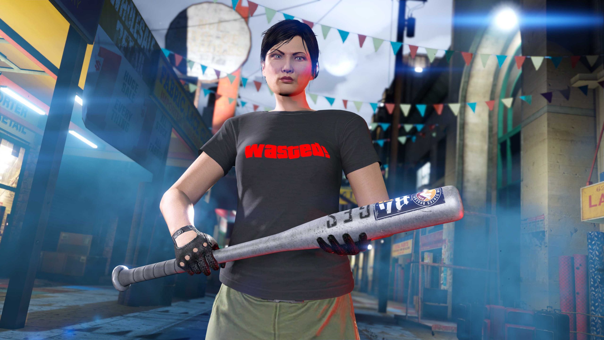 t-shirt Wasted GTA Online
