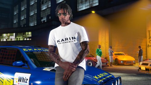 T-shirt offert suite à connexion à GTA Online