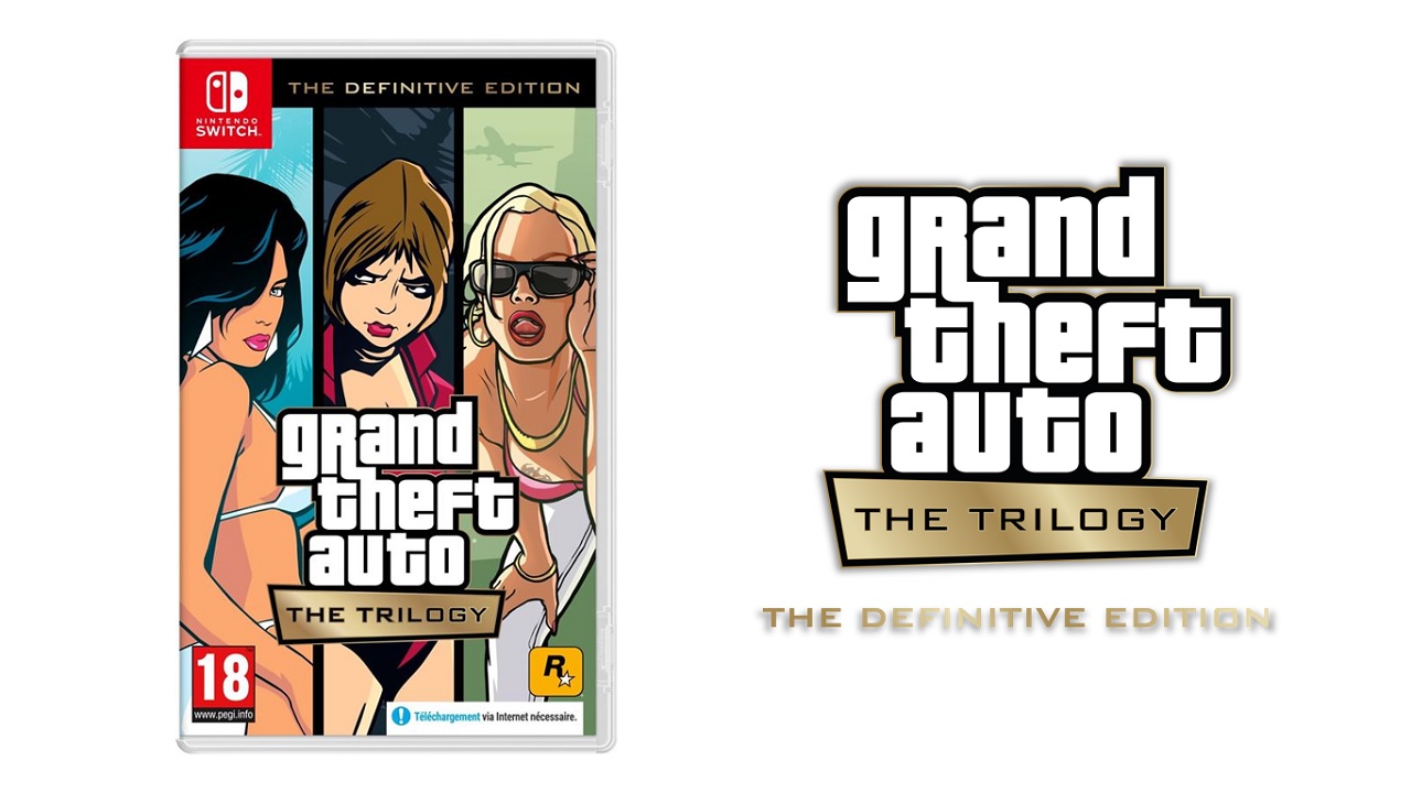 GTA Trilogy Nintendo Switch physique