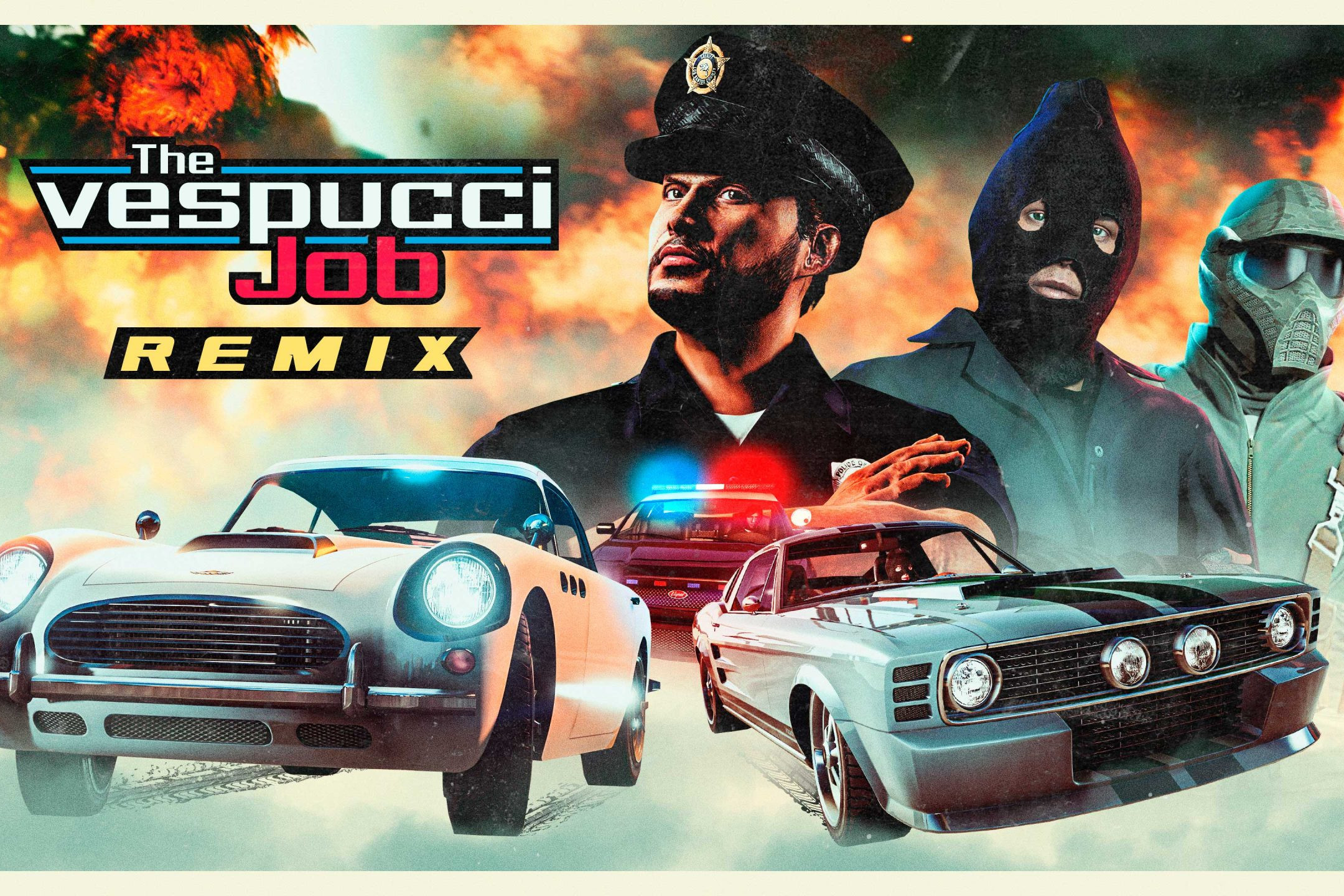 Des balises sous les yeux remix GTA Online