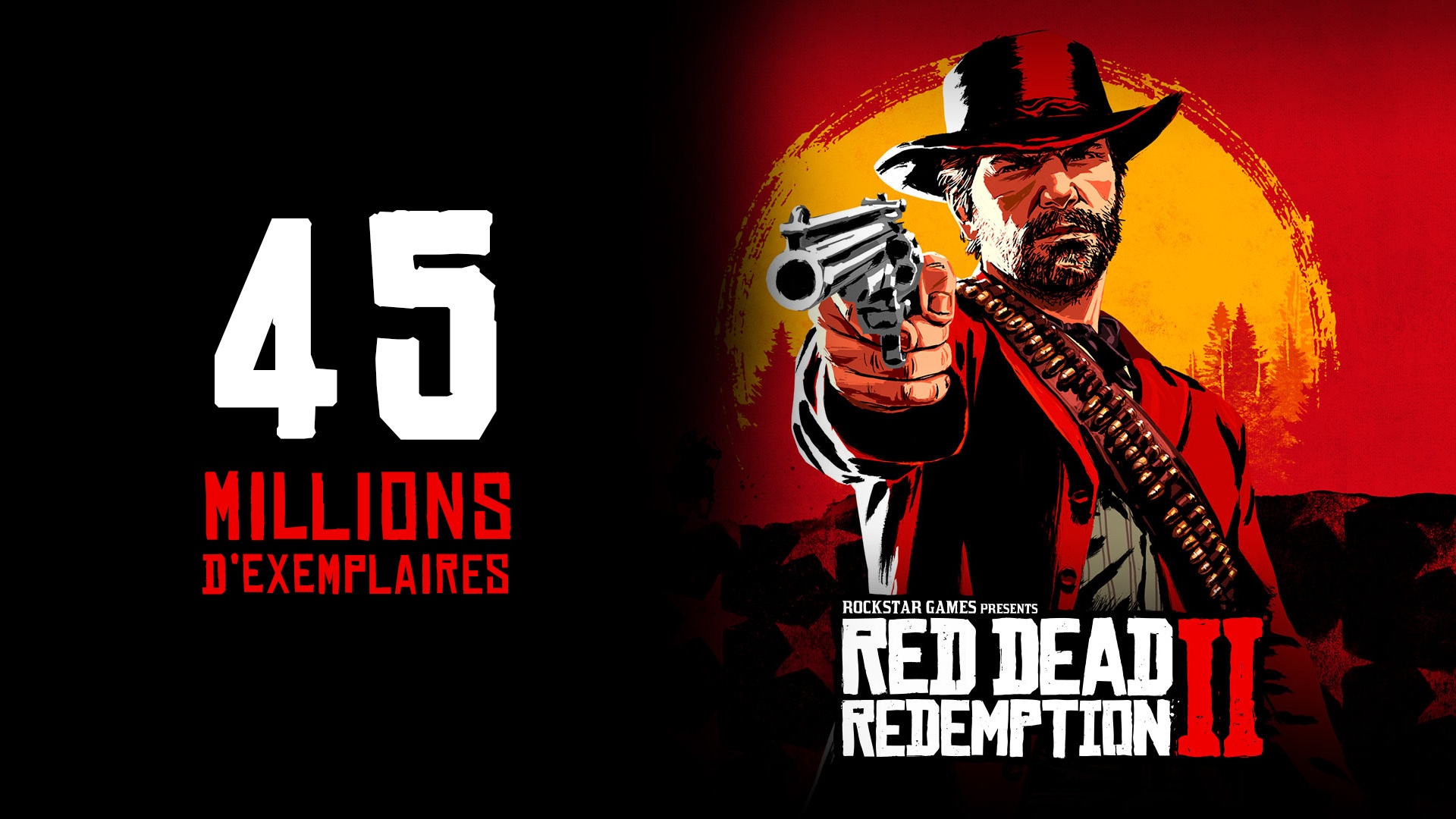 Red Dead Redemption II 45 millions