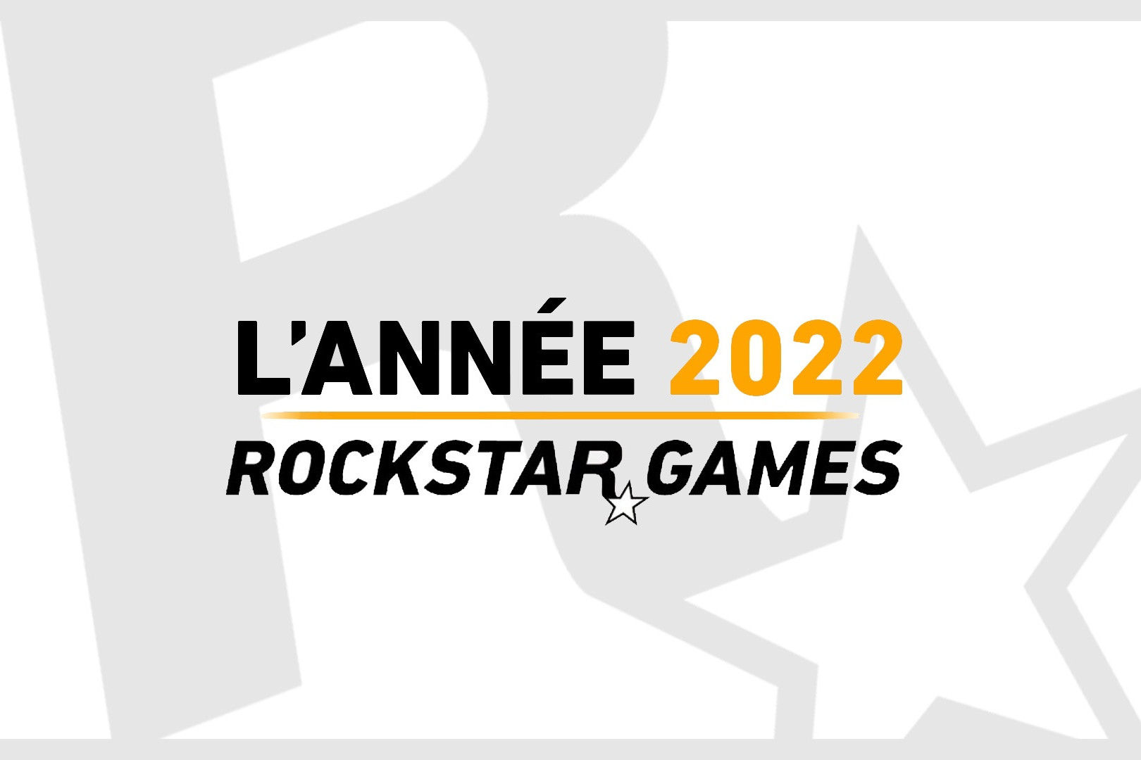 Année 2022 Rockstar Games