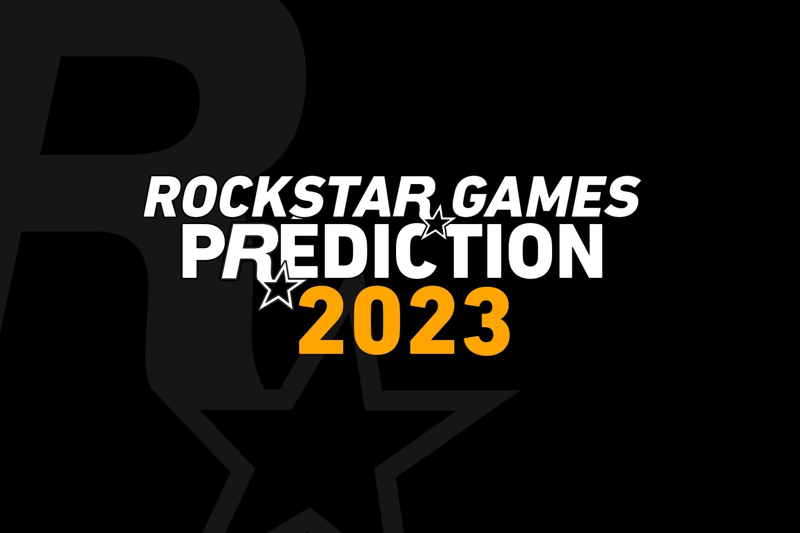 Prédictions 2023 Rockstar Games