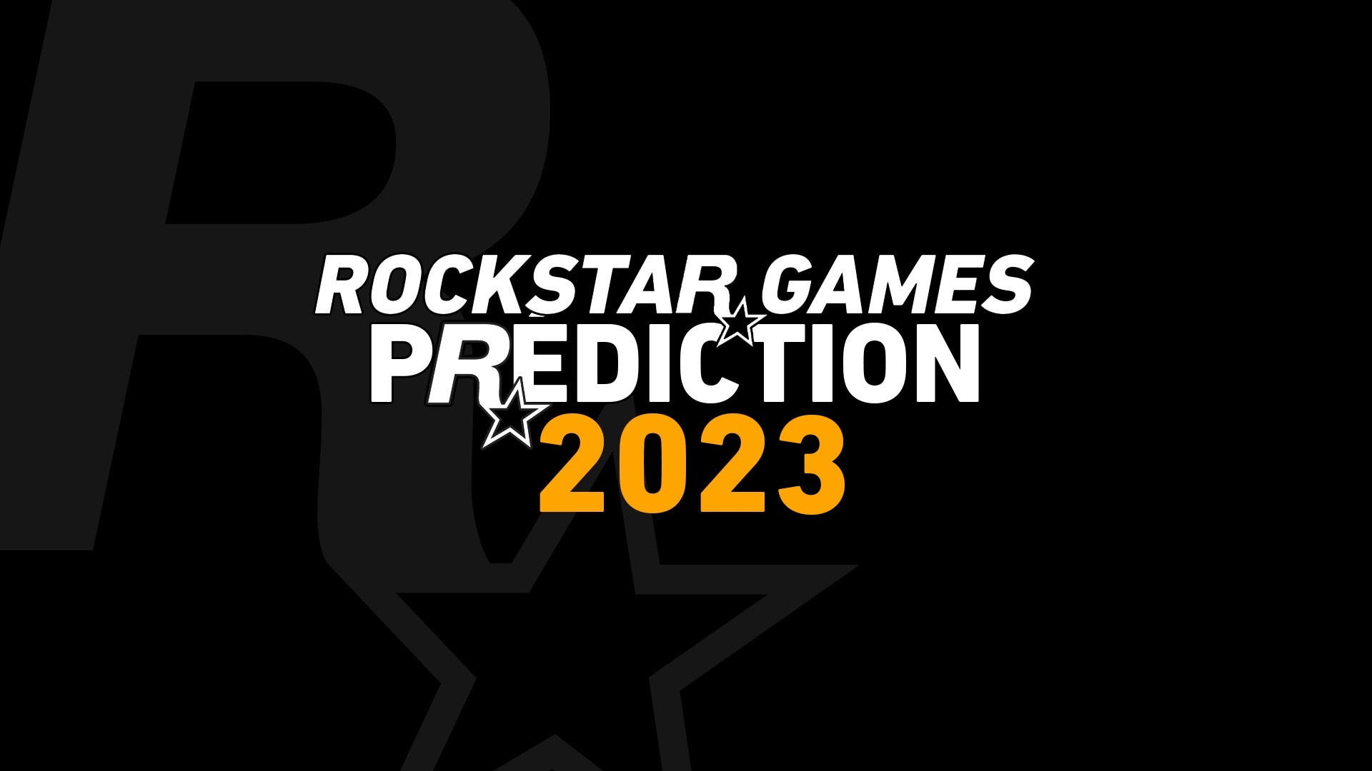 Prédictions 2023 Rockstar Games