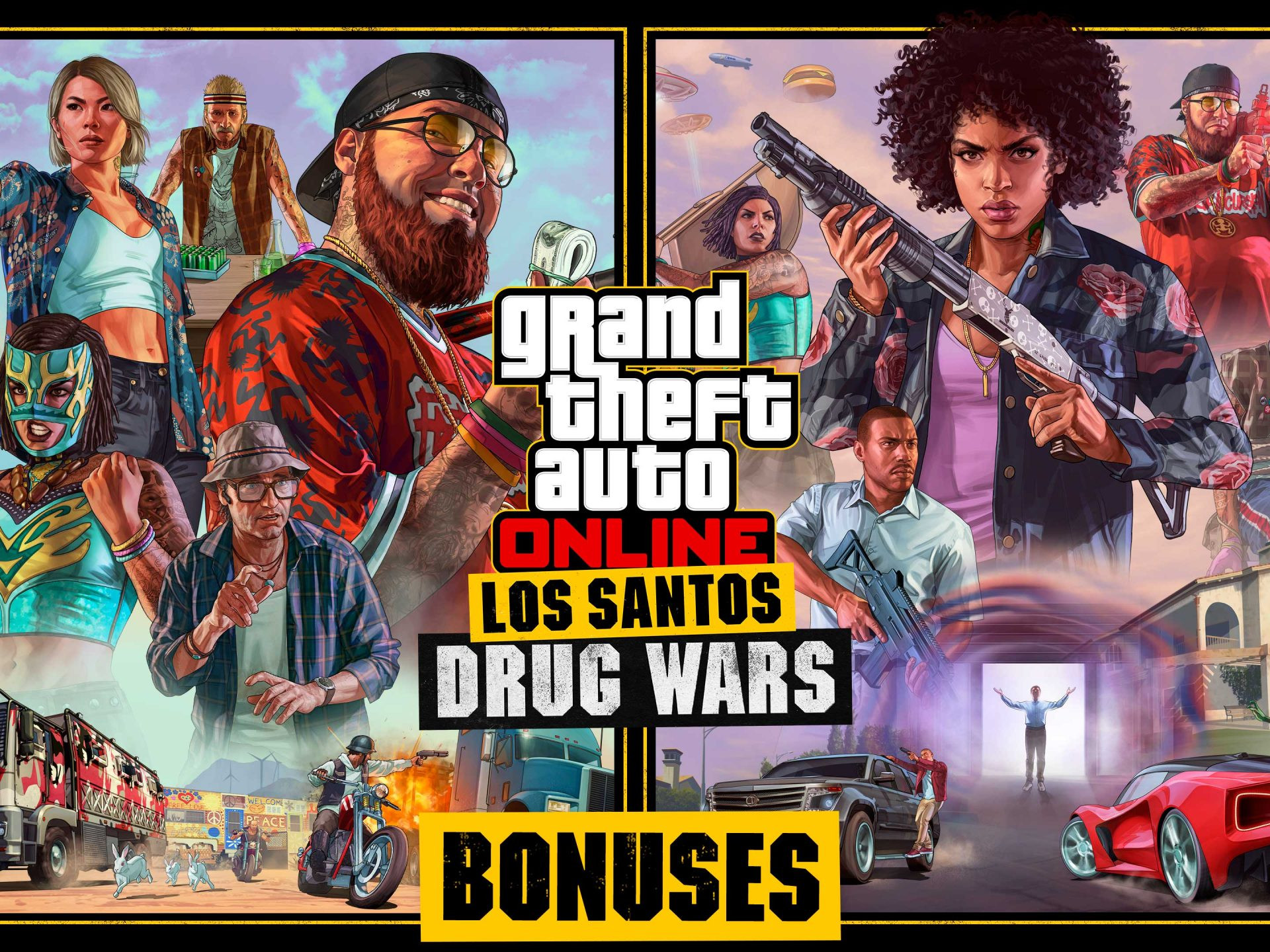 Les bonus de Los Santos Drug Wars est à l’honneur sur GTA Online