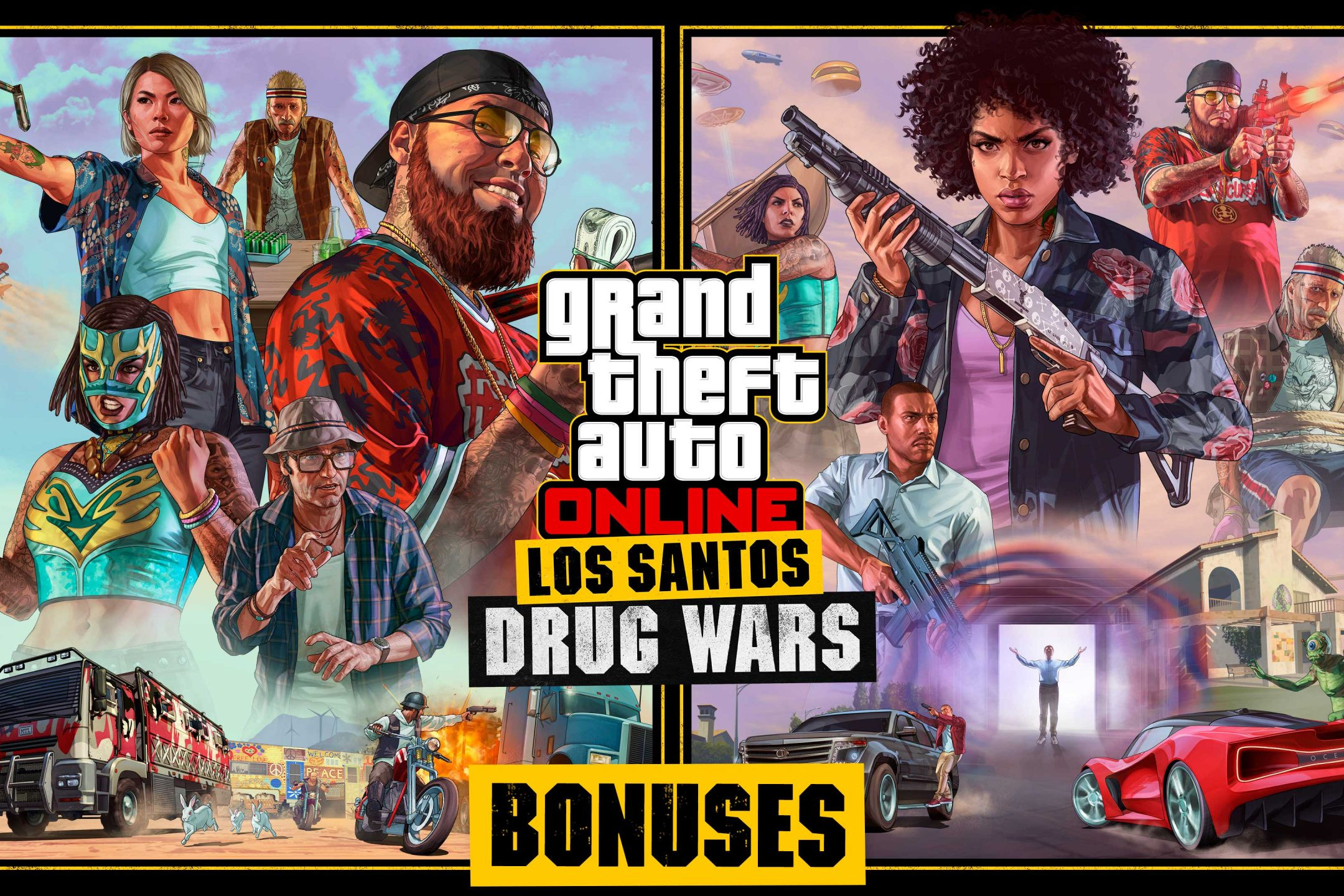 Les bonus de Los Santos Drug Wars est à l’honneur sur GTA Online