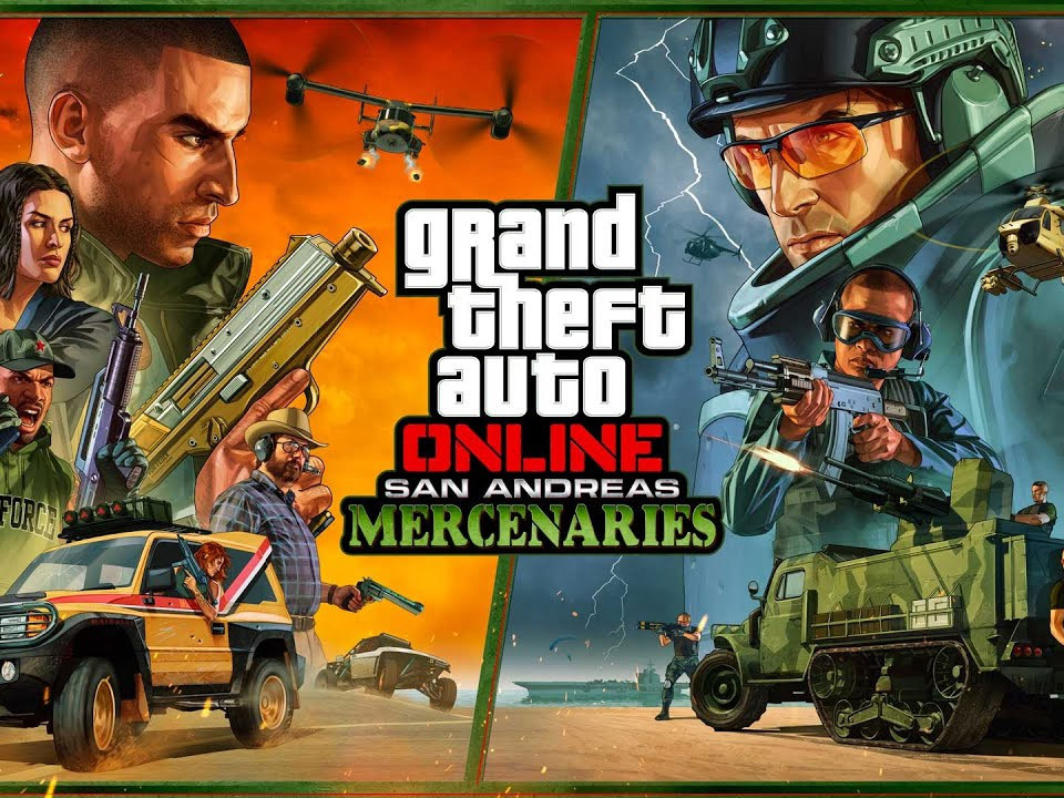 Détails mise à jour GTA Online San Andreas Mercenaries