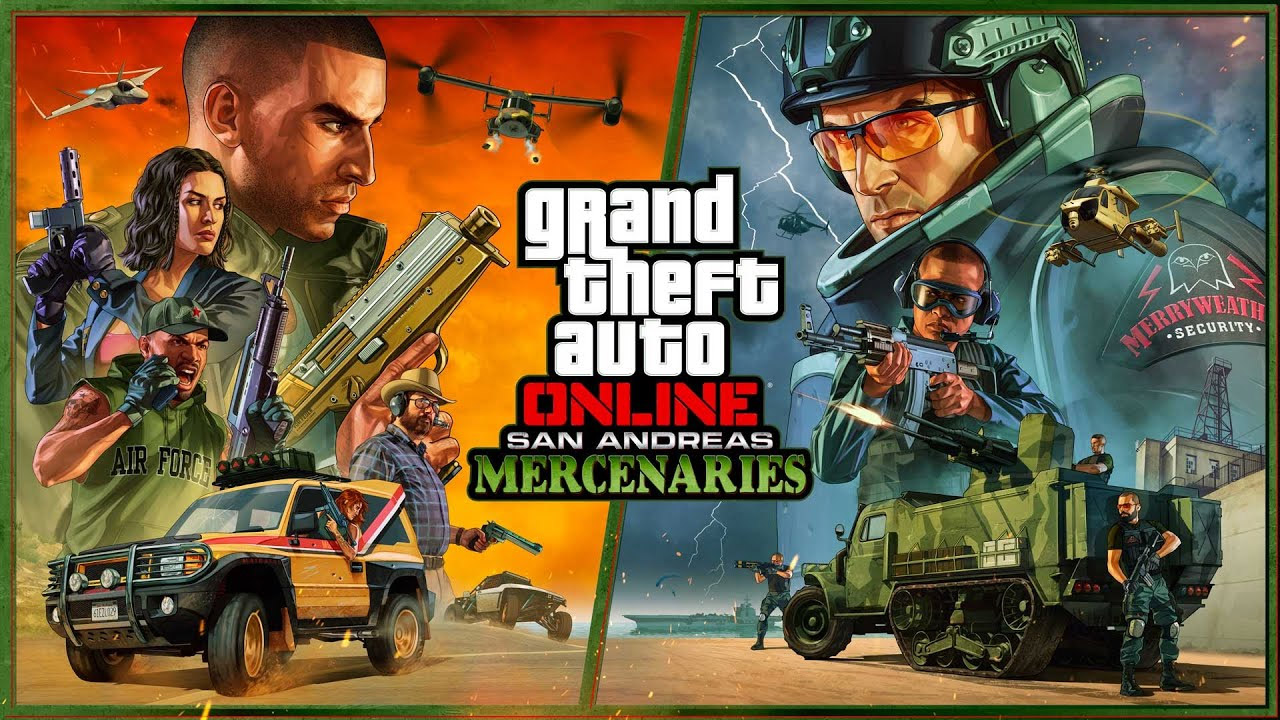 Détails mise à jour GTA Online San Andreas Mercenaries