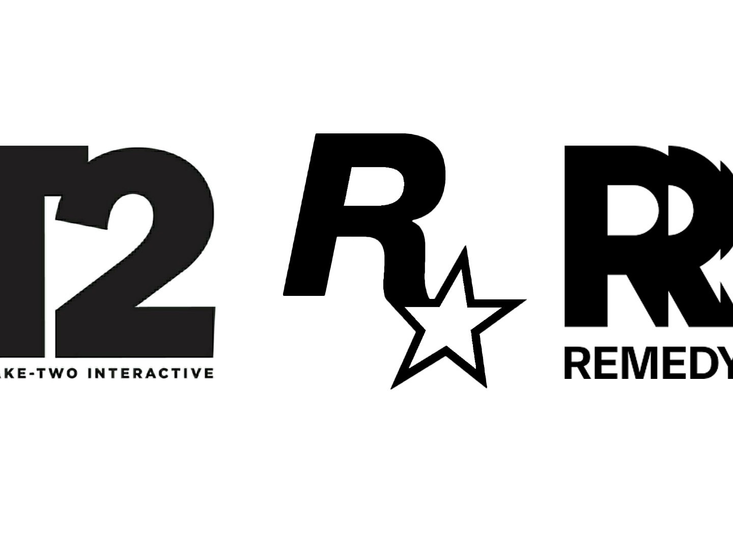 Take Two logo R Rockstar et Remedy