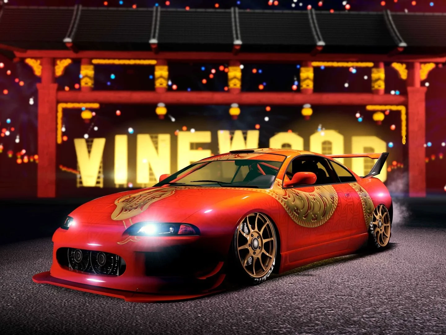 Le nouvel an lunaire sur GTA Online © Rockstar Games