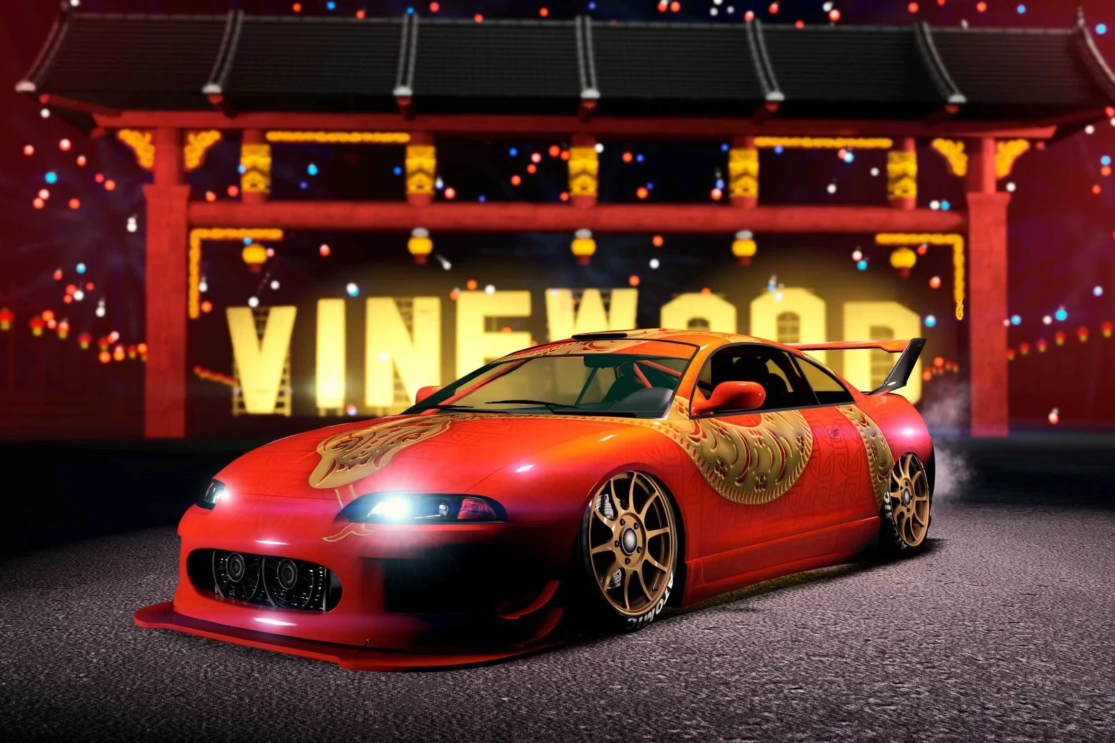 Le nouvel an lunaire sur GTA Online © Rockstar Games