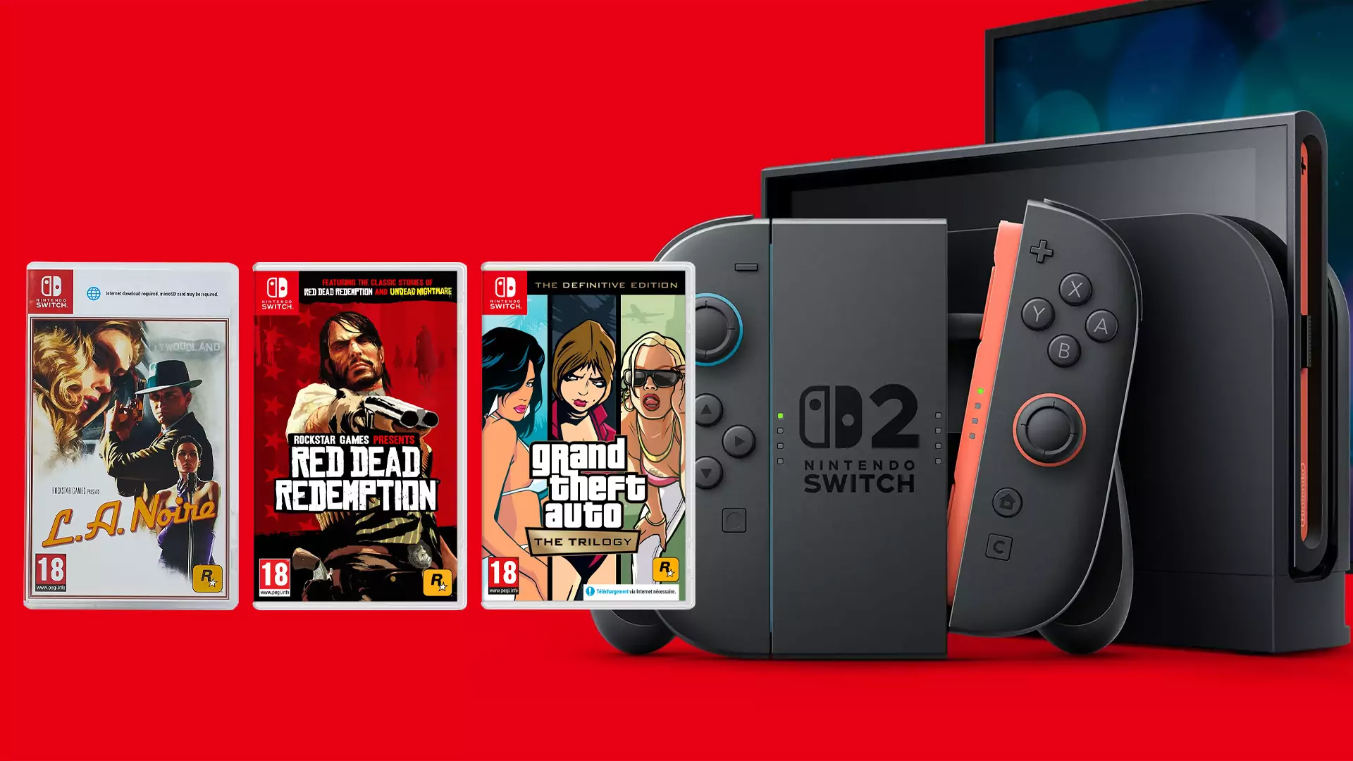 Jeux Rockstar Games Switch 2