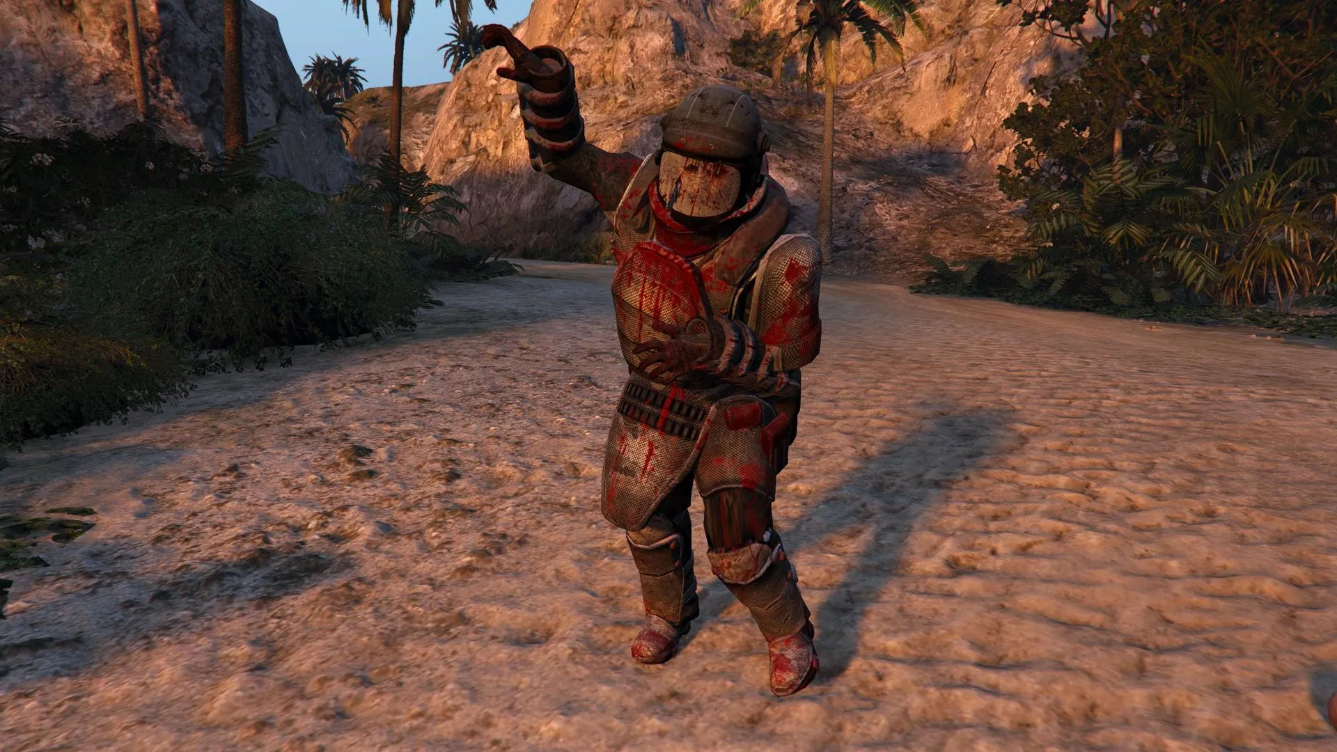 GTA O - Cayo Perico - Zombie juggernaut