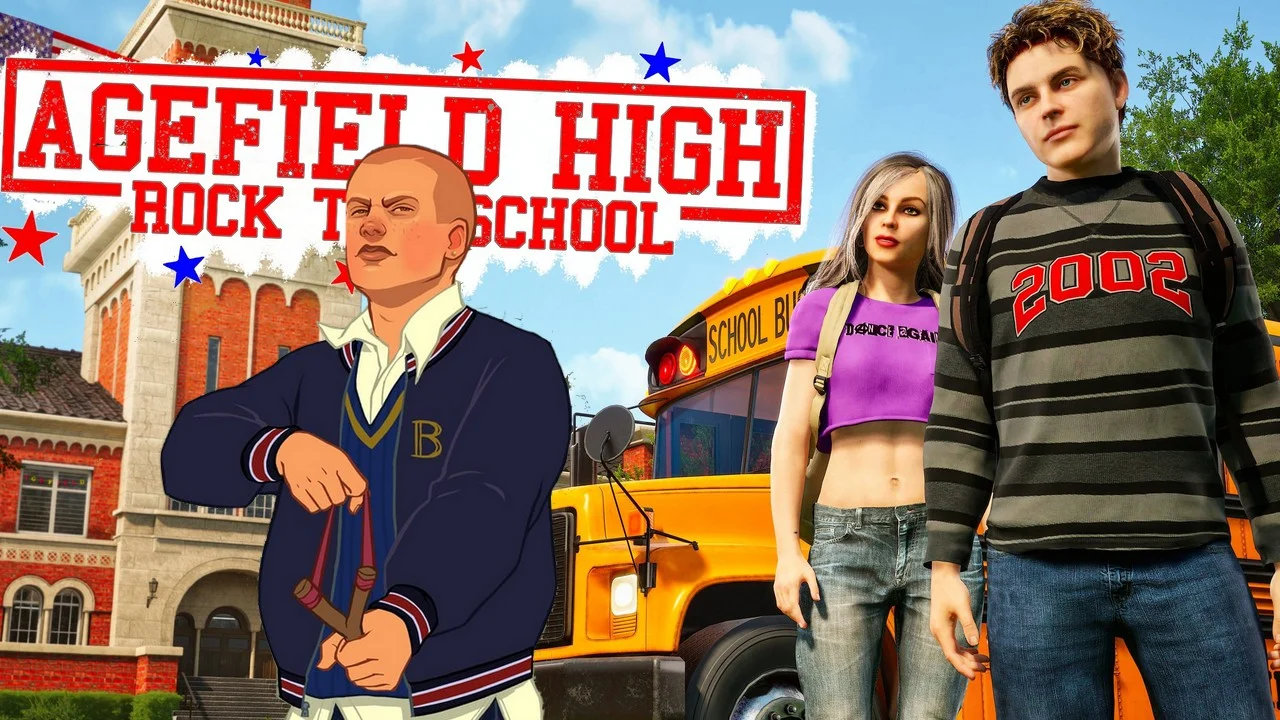 Image du trailer de Agefield High: Rock the School avec Bully à côté