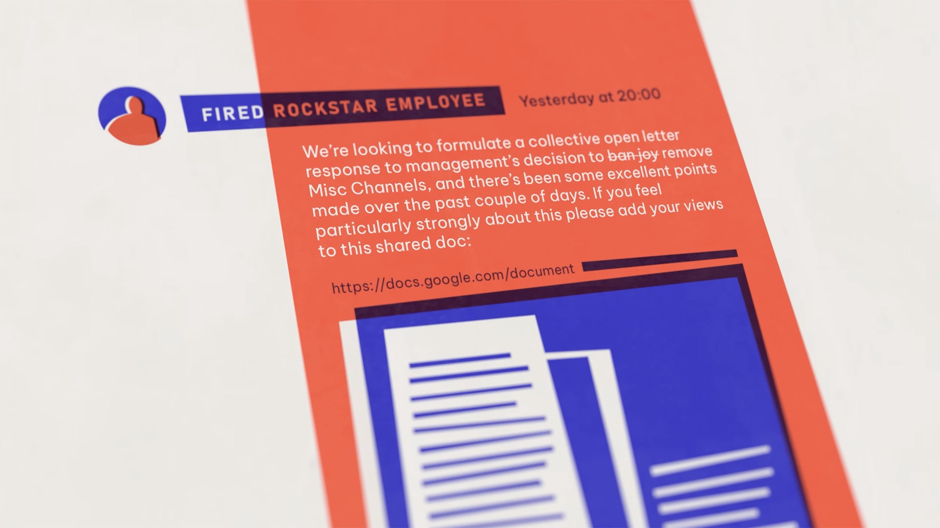 Lettre ouverte employés Rockstar