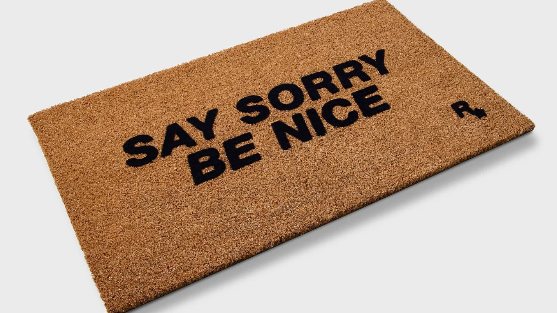 Paillasson SAY SORRY BE NICE