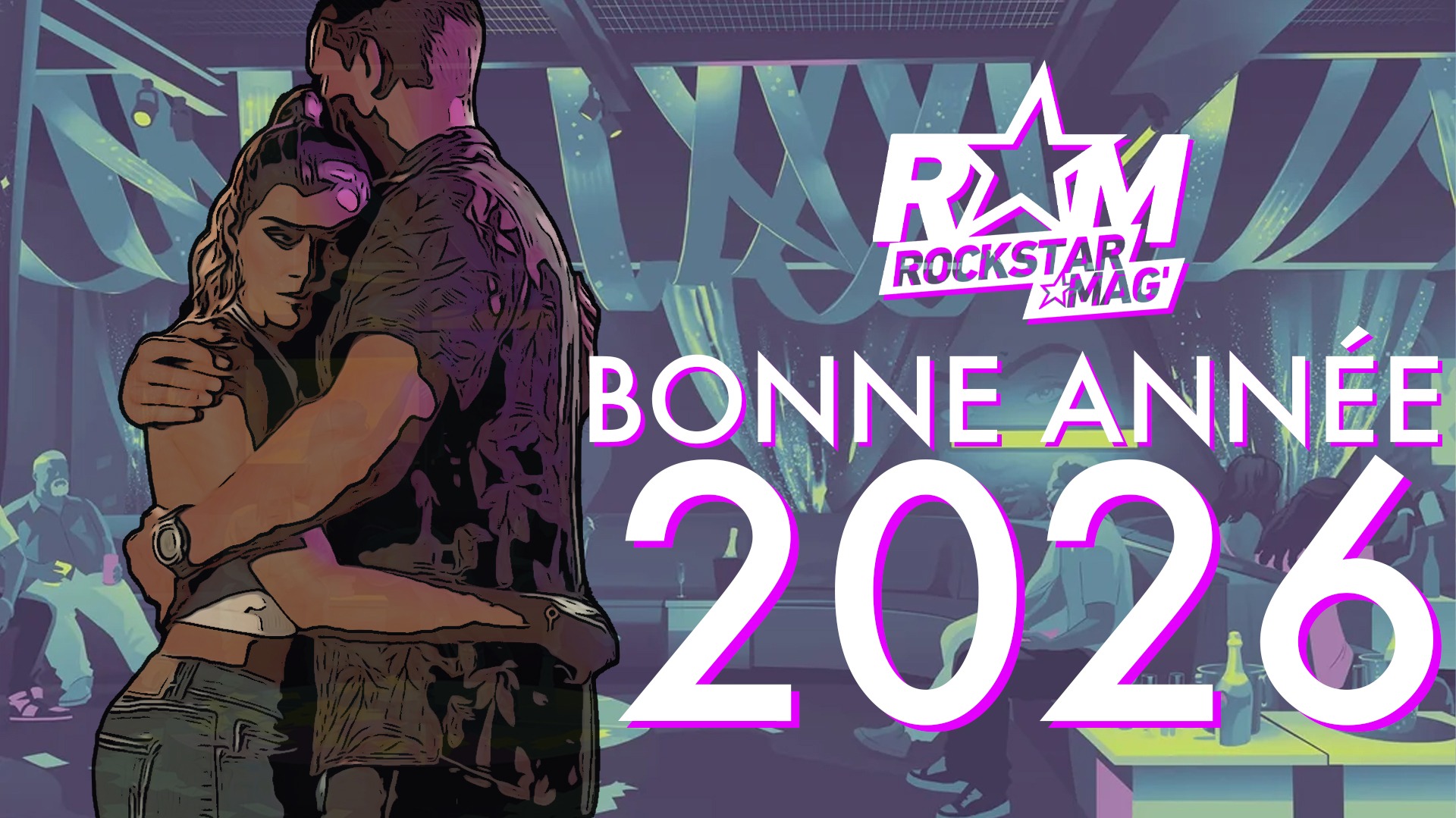 Bonne année 2026 sur Rockstar Mag’