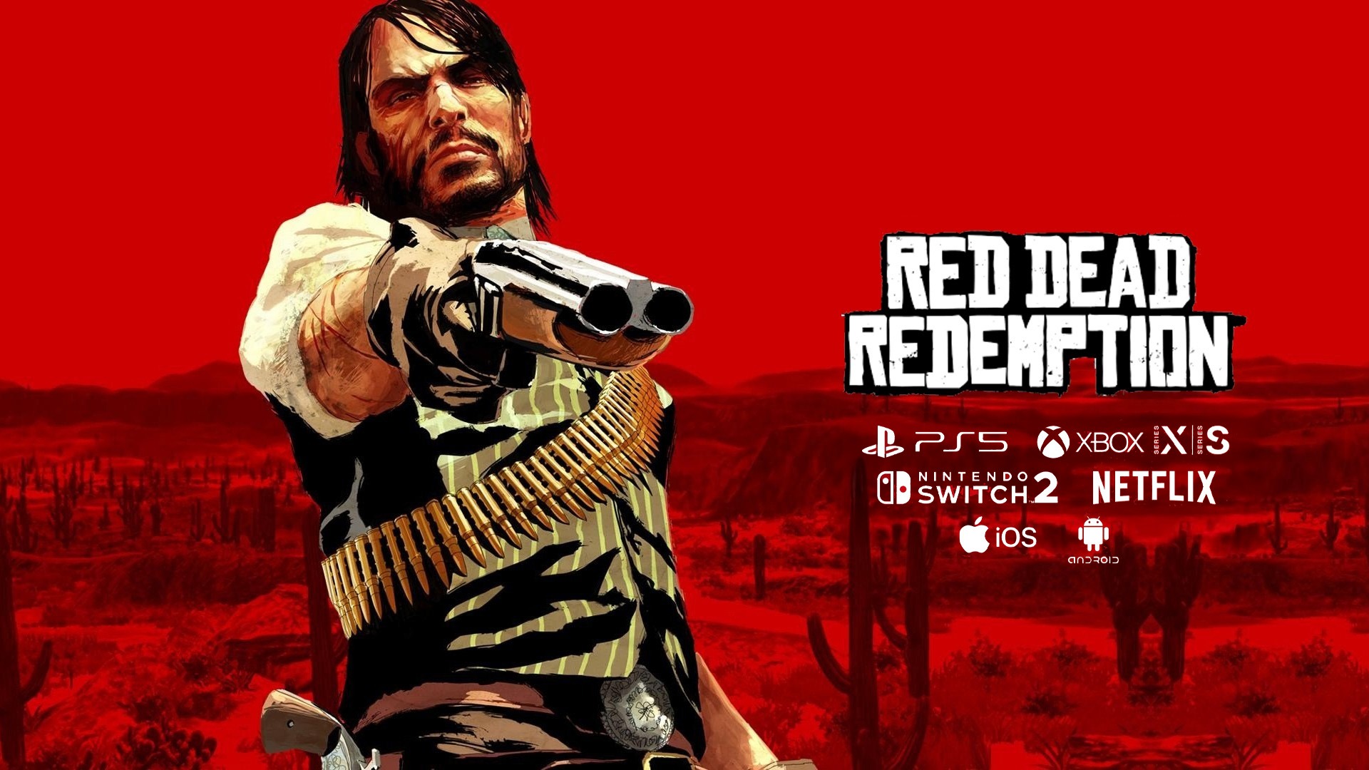 Red Dead Redemption Netflix, PS5, Xbox Series, Switch 2