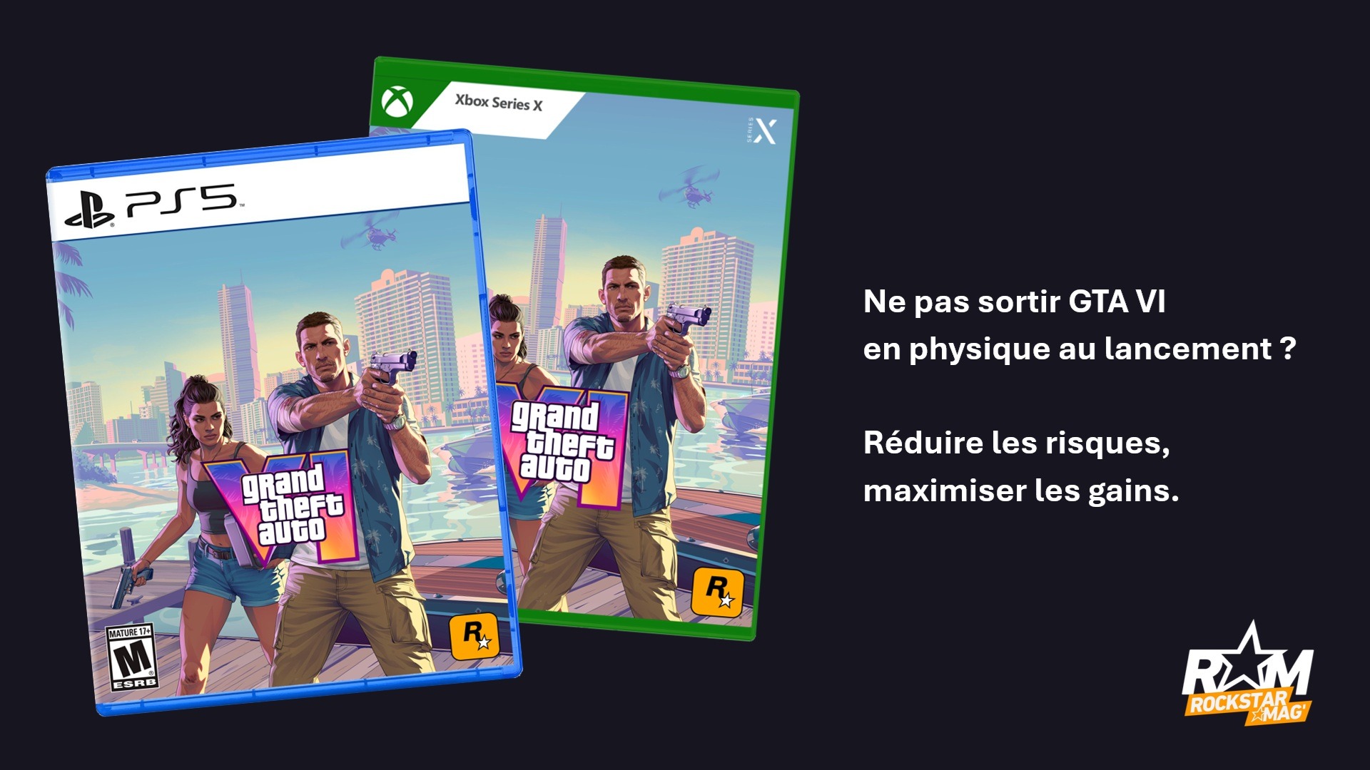 GTA VI boites physiques