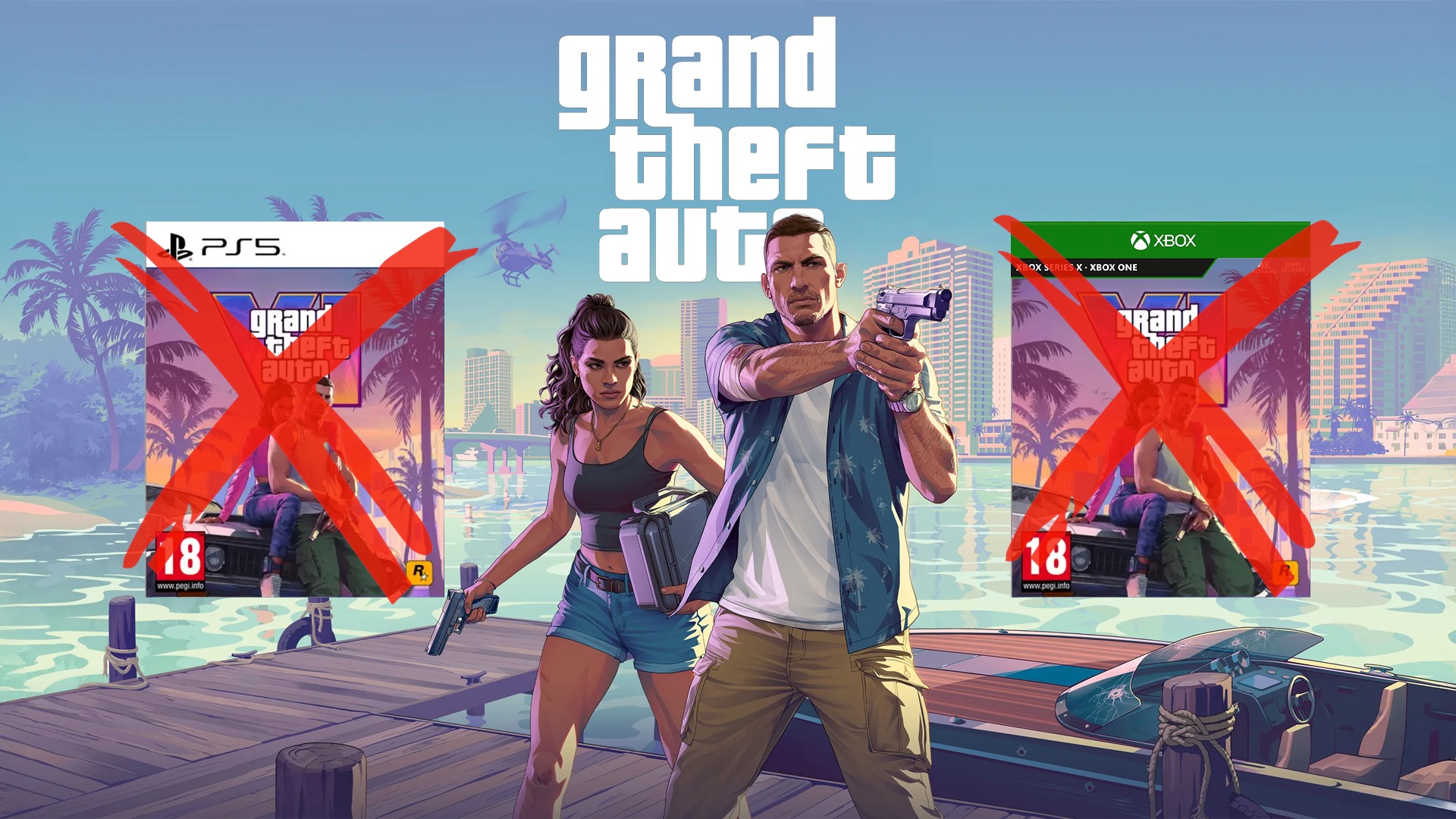 GTA 6 pas de version physique au lancement