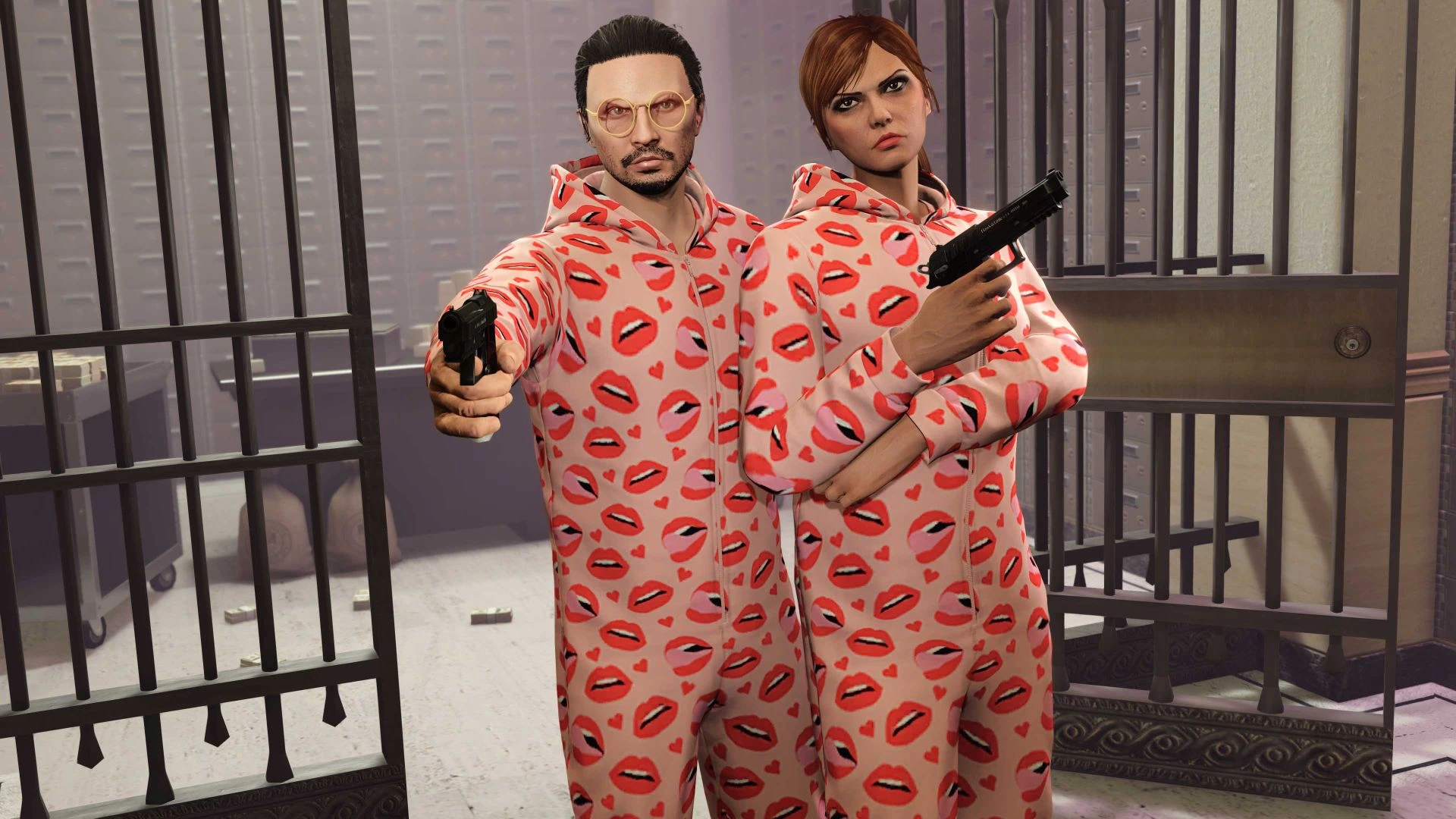 Illustration officielle de la nouvelle tenue « Onesie » sur GTA Online