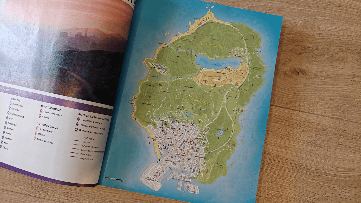 map GTA V Brady Games