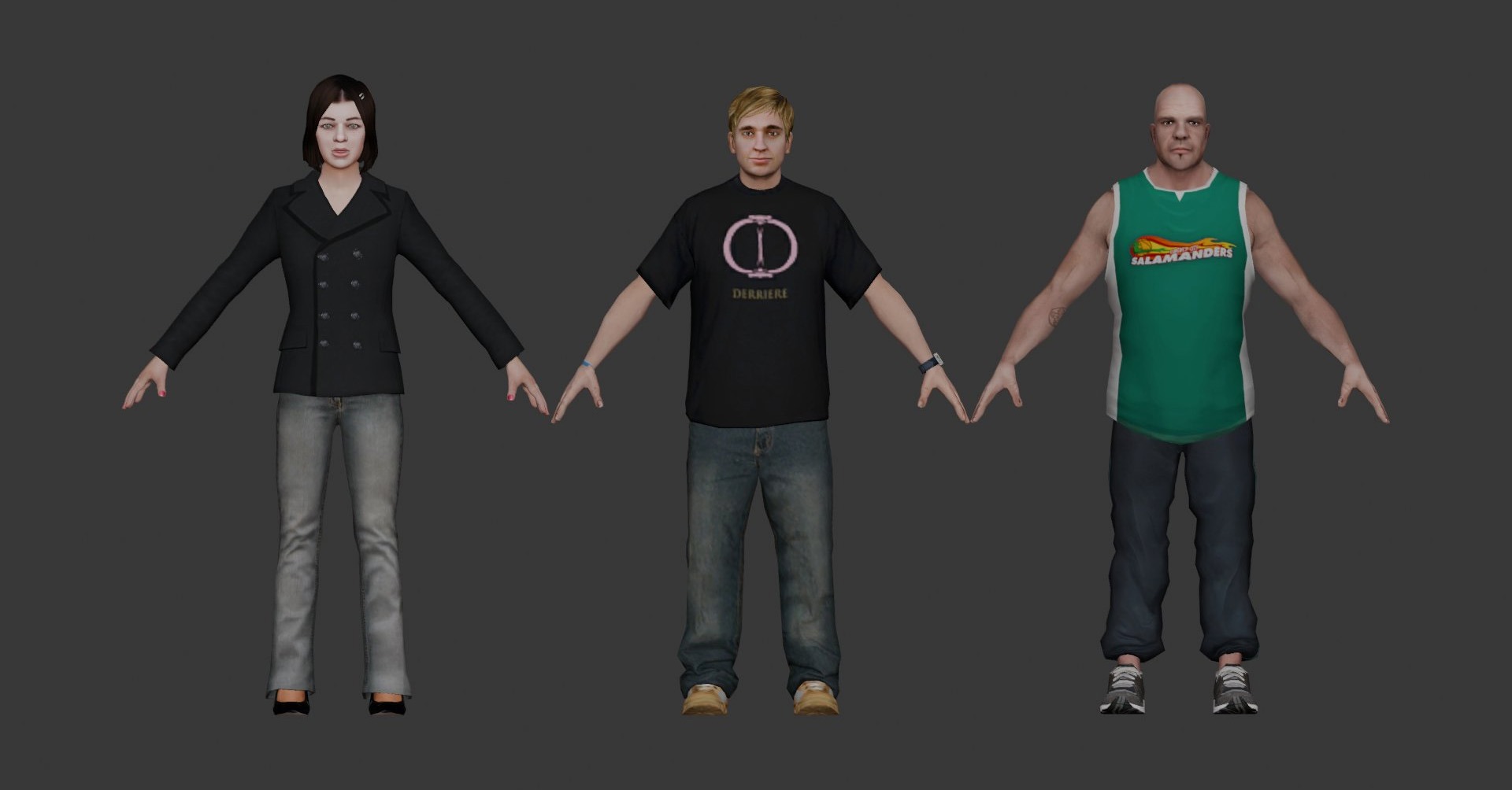 Beta GTA 4 Personnages