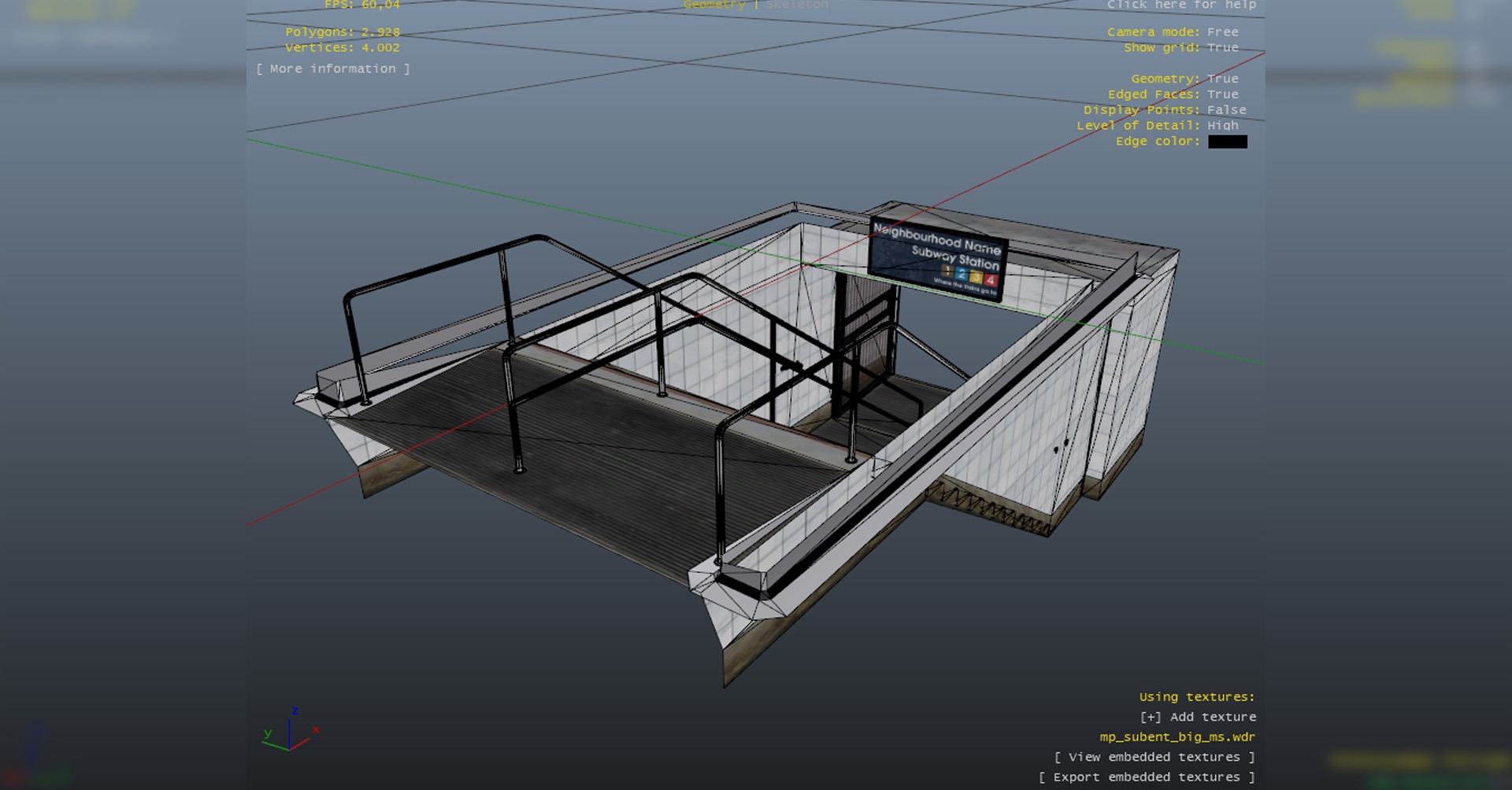 Beta GTA 4 Staton Metro