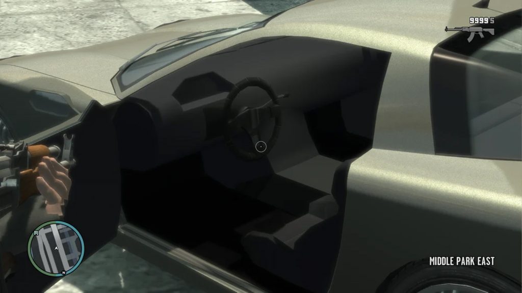 Beta GTA 4 Intérieur Véhicule