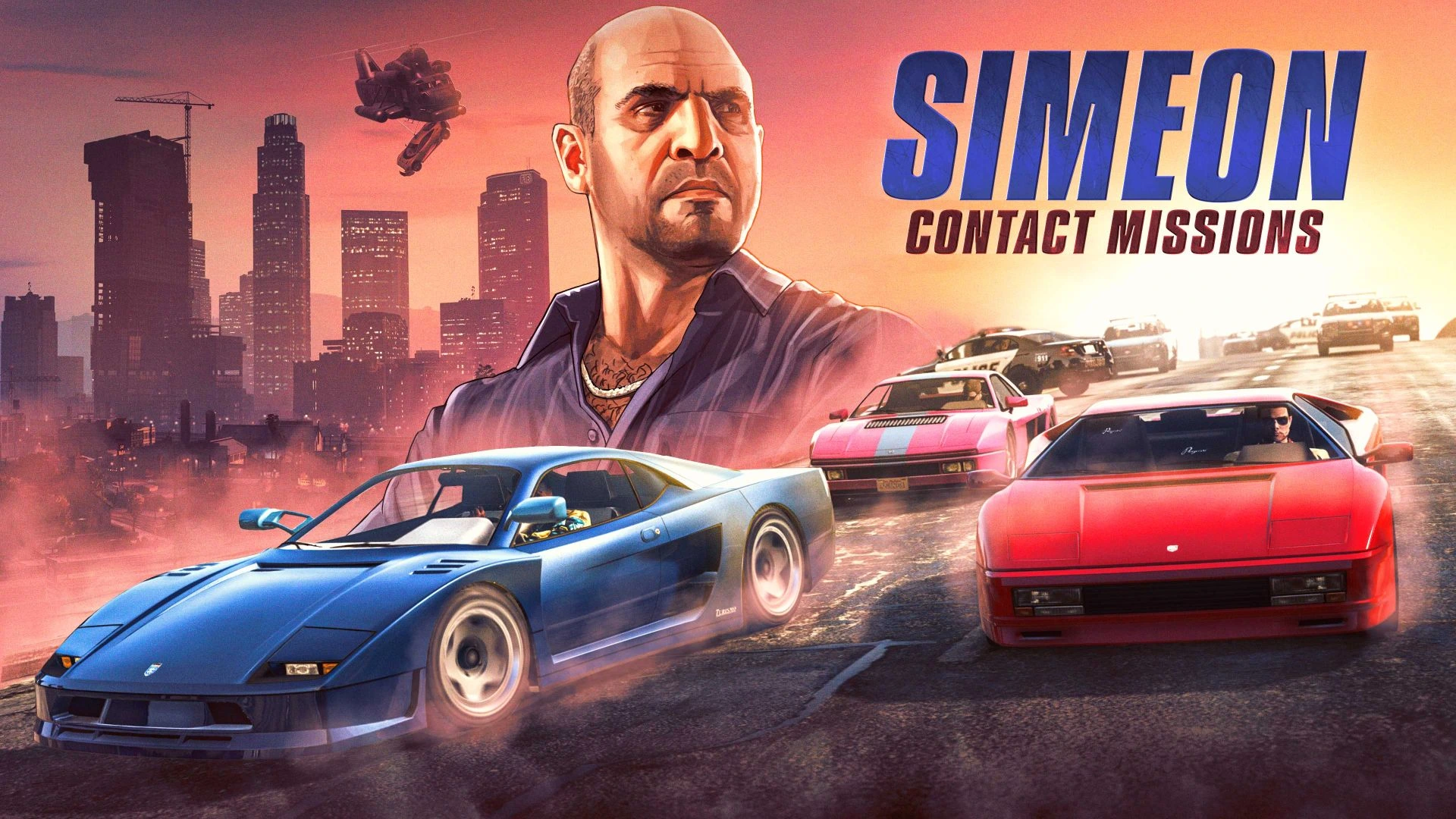 Illustration pour les missions de contat de Simeon sur GTA Online © Rockstar Games