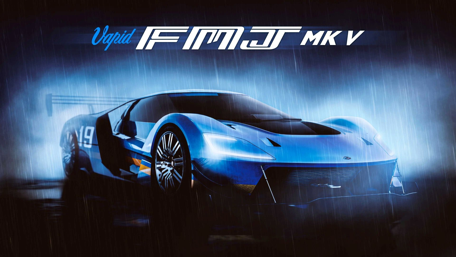 Illustration de la nouvelle livrée « Comme de l'eau » pour la FMJ MK V sur GTA Online © Rockstar Games