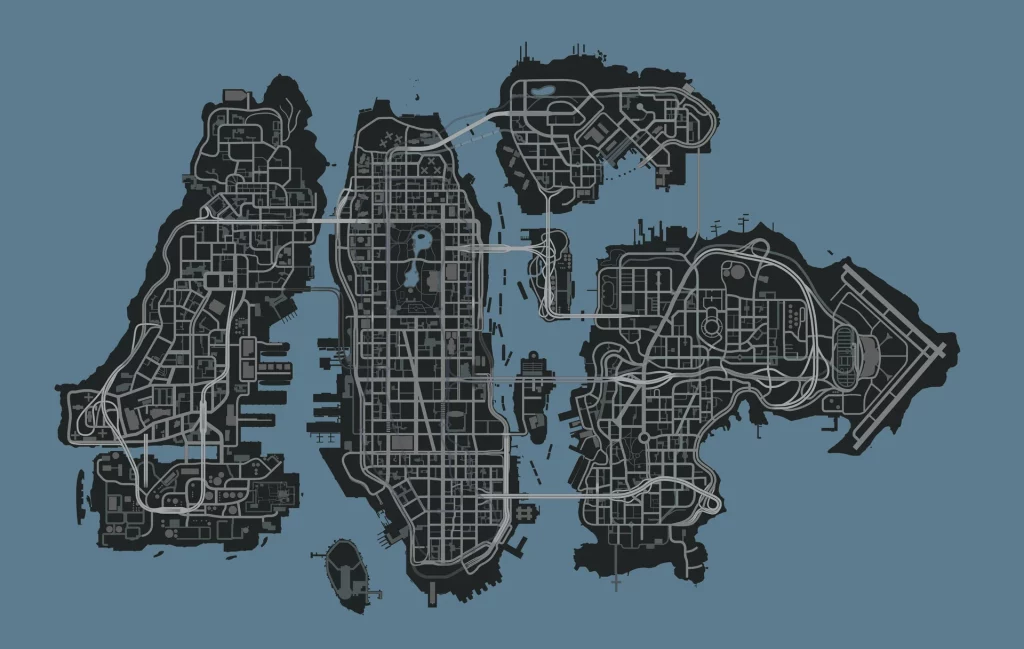 LibertyCity map