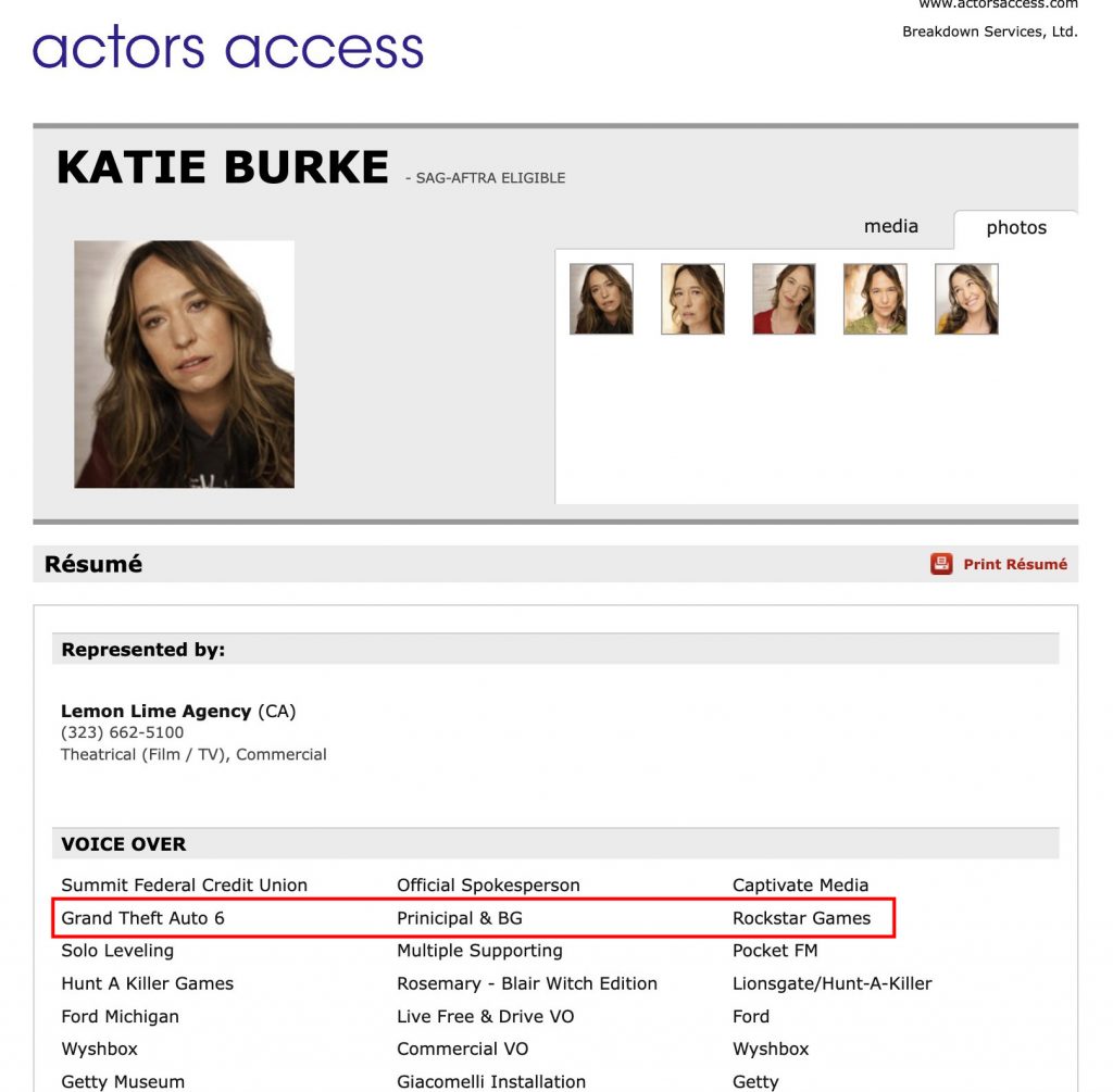 Kate Burke - GTA 6