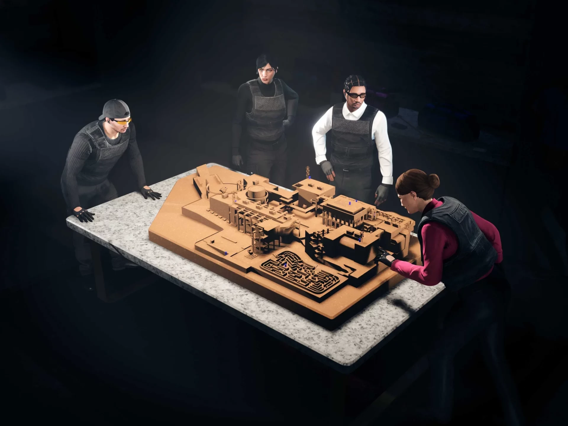 Le braquage du Centre Kortz GTA Online © Rockstar Games