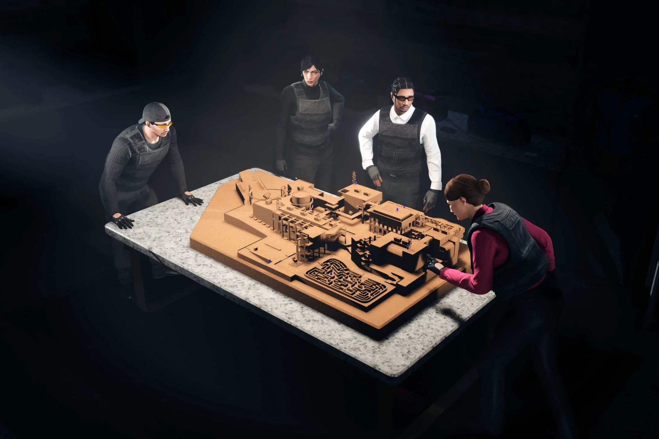 Le braquage du Centre Kortz GTA Online © Rockstar Games