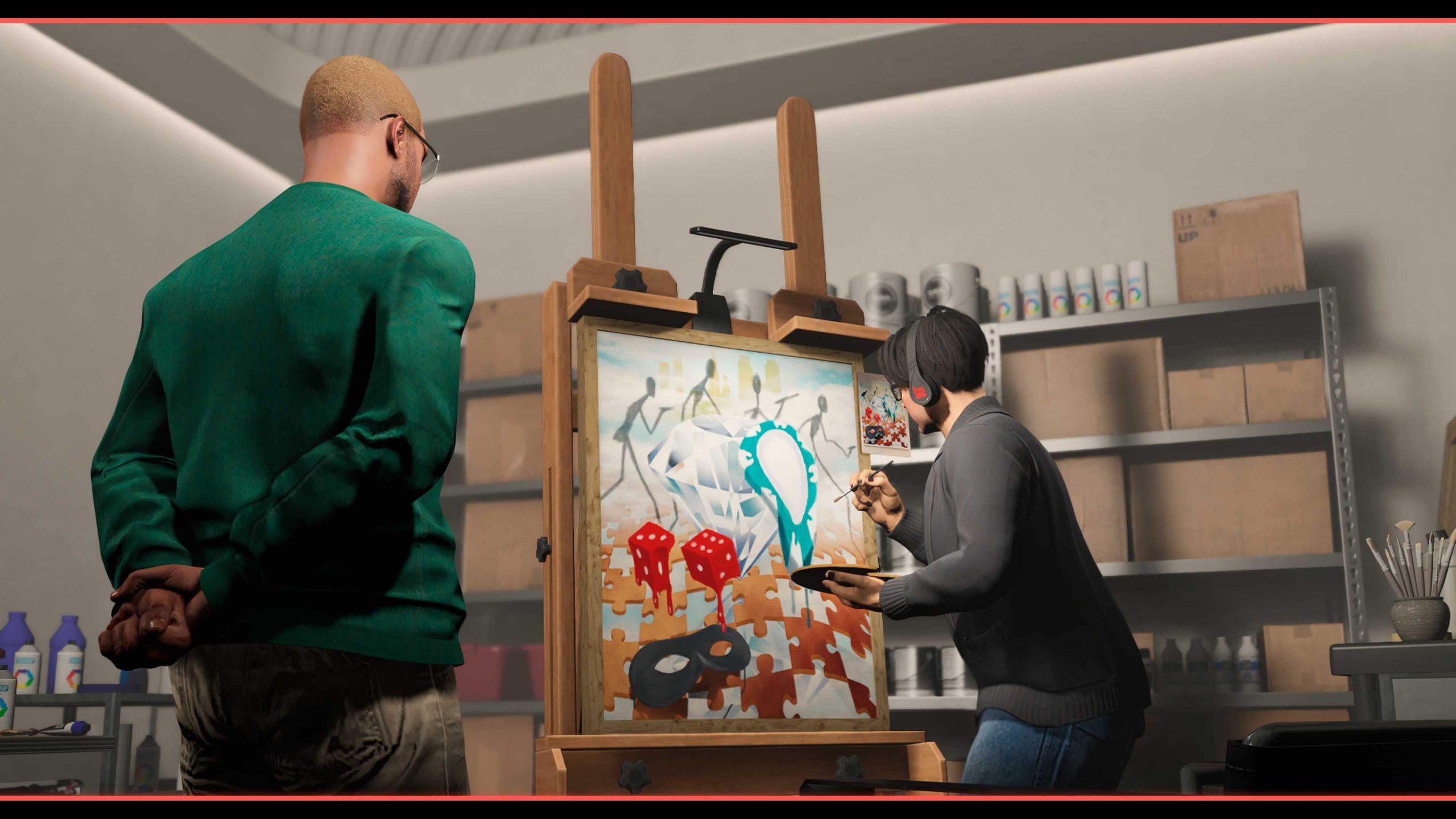 La planification du Braquage du Kortz Center sur GTA online © Rockstar Games