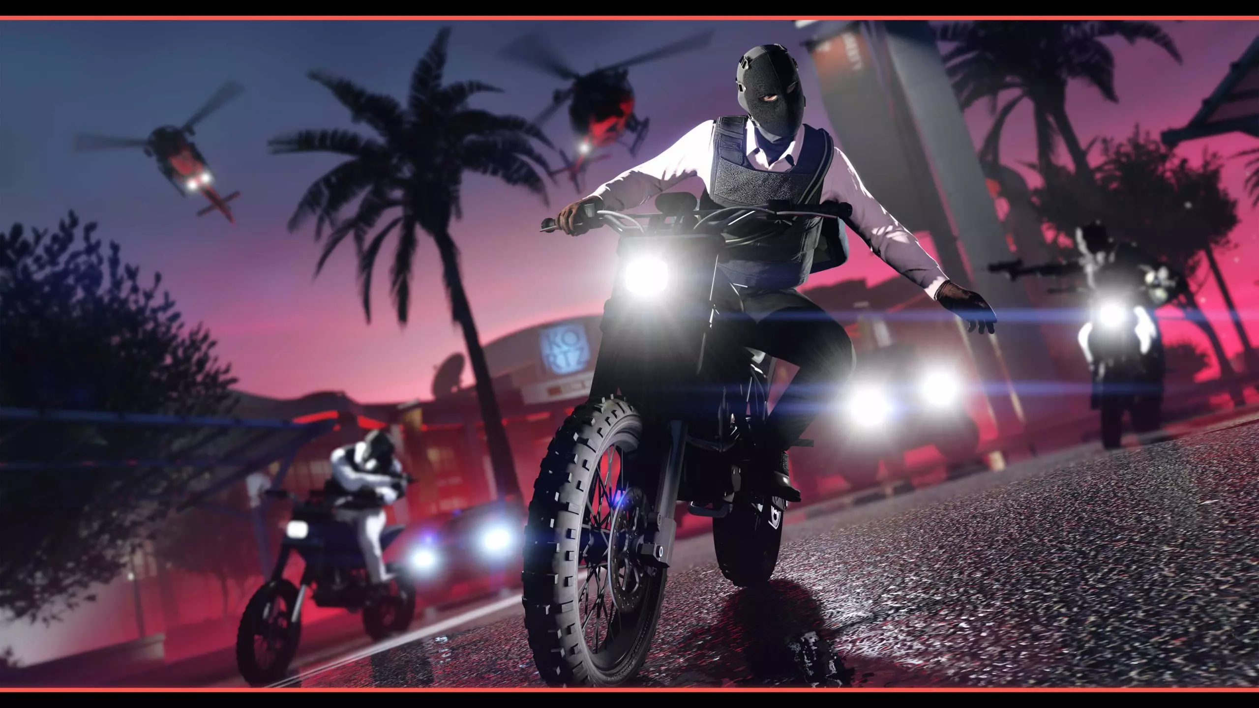 Une scène pendant le braquage du Kortz Center © Rockstar Games