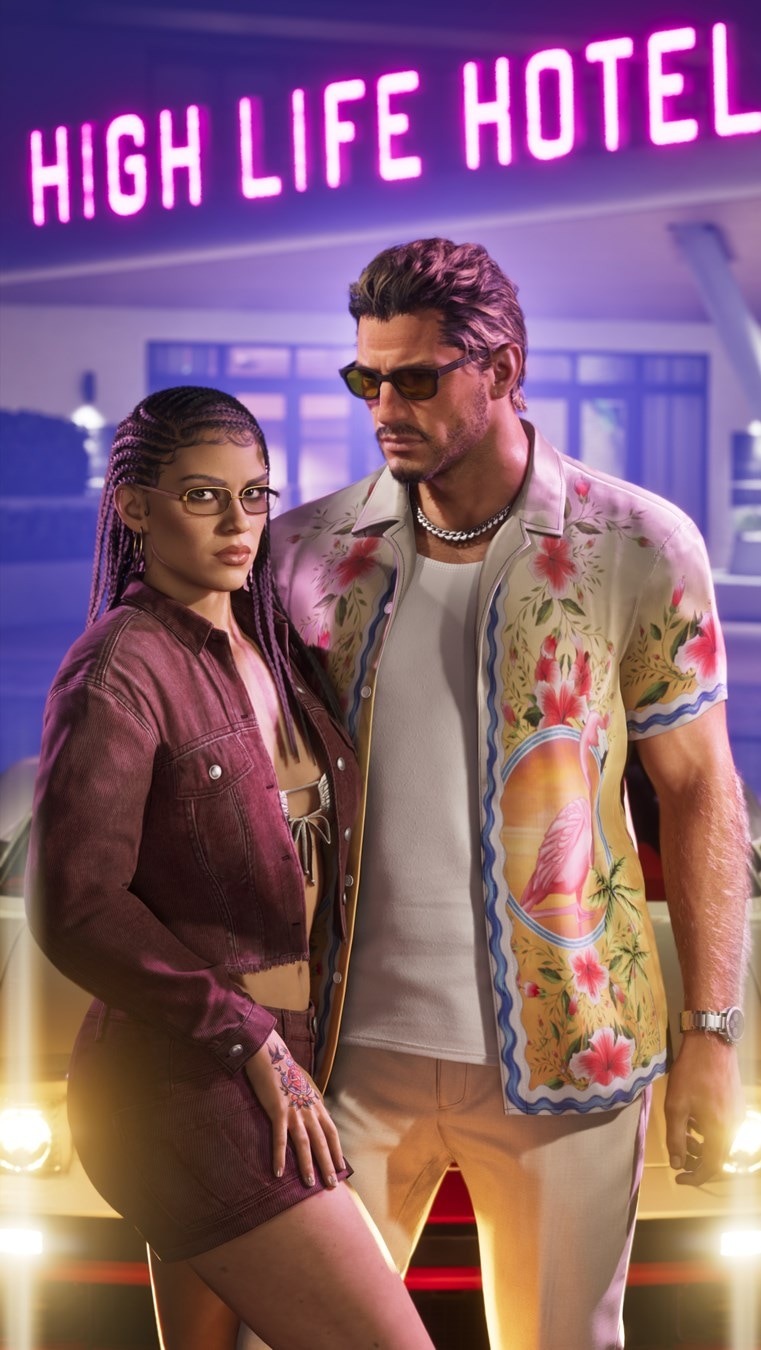 Nouvelle image de Jason et Lucia © Rockstar Games | preview GTA 6, prochain jeu de Rockstar