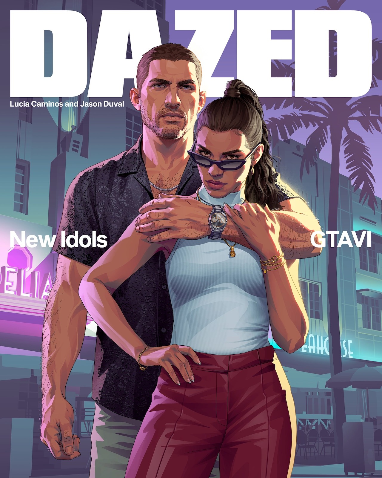 Couverture de l'article de Dazed sur GTA VI | preview GTA 6, prochain jeu de Rockstar