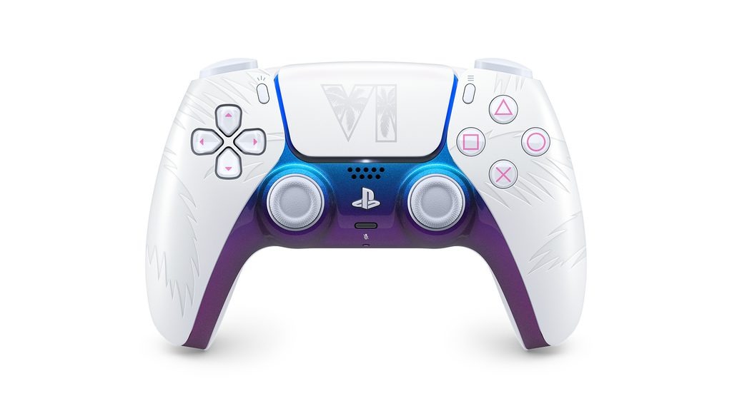 Manette DualSense Blanche GTA 6