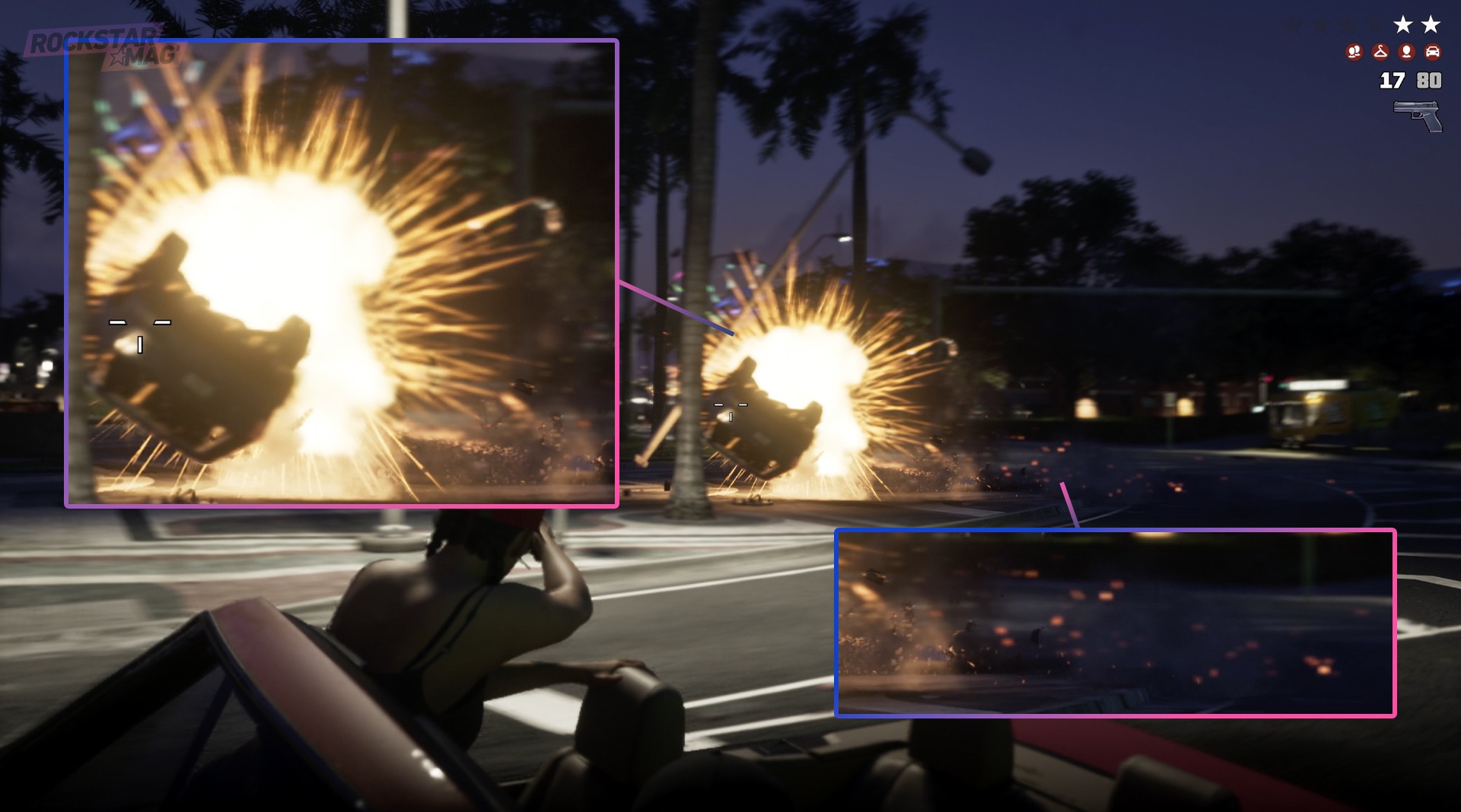 Analyse Ultra détaillée Large Aperçu de GTA 6, crimes