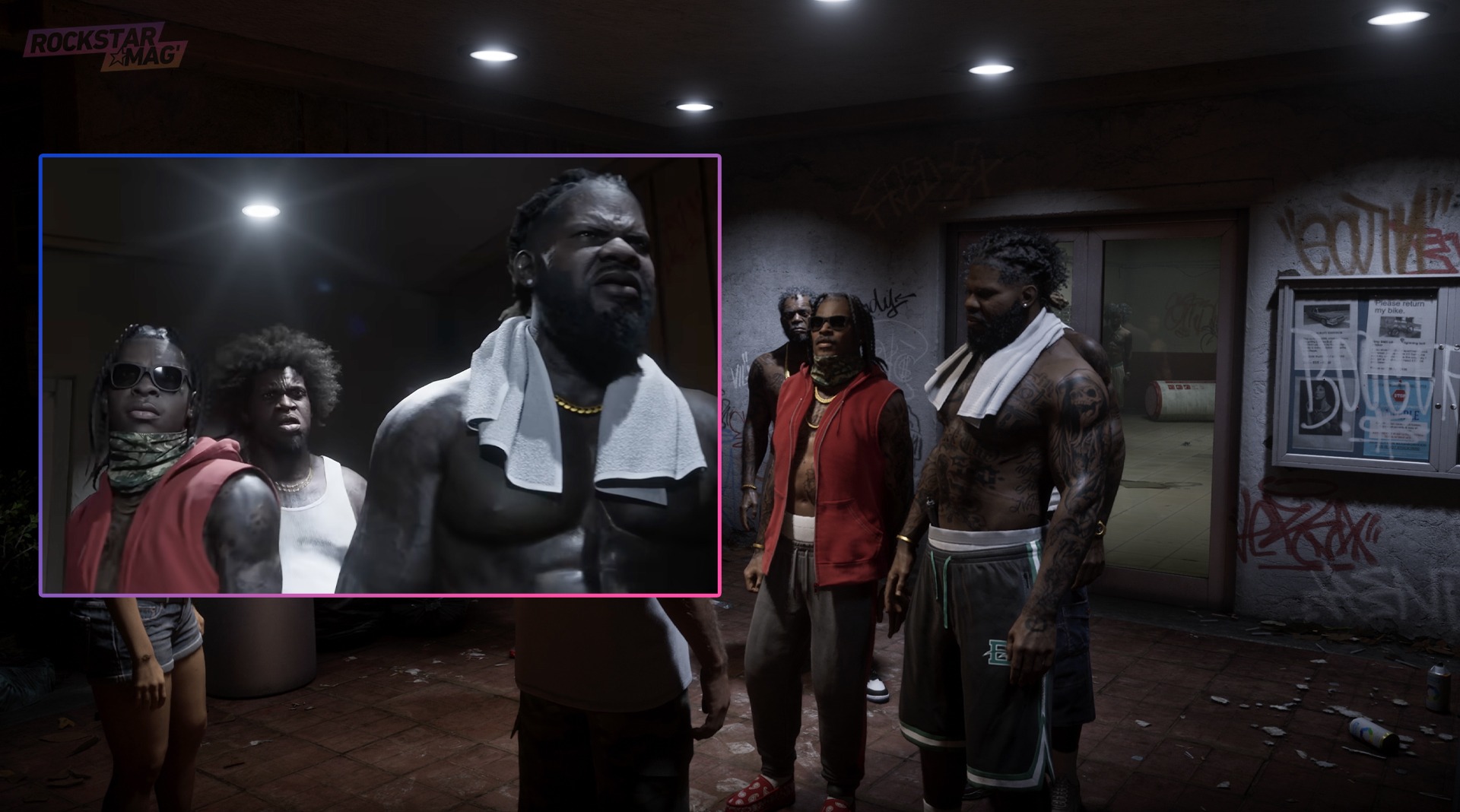Analyse Ultra détaillée Large Aperçu de GTA 6, personnages